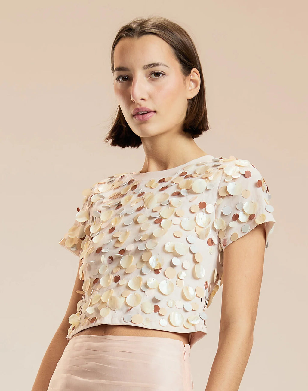 CYNTHIA ROWLEY SHELLONA TOP XS/S