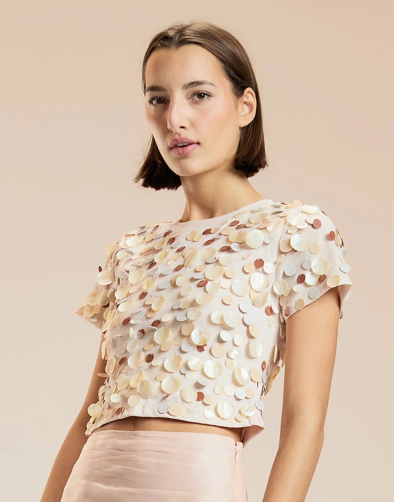 CYNTHIA ROWLEY SHELLONA TOP XS/S