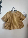 Damson Madder SAMPLE STRIPED TOP UK 10