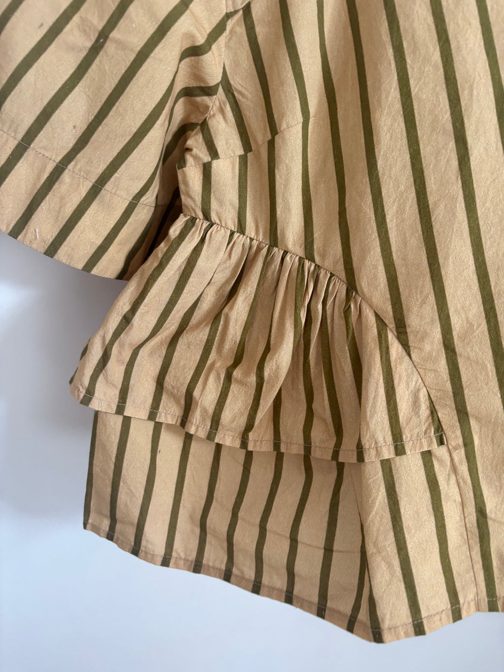 Damson Madder SAMPLE STRIPED TOP UK 10