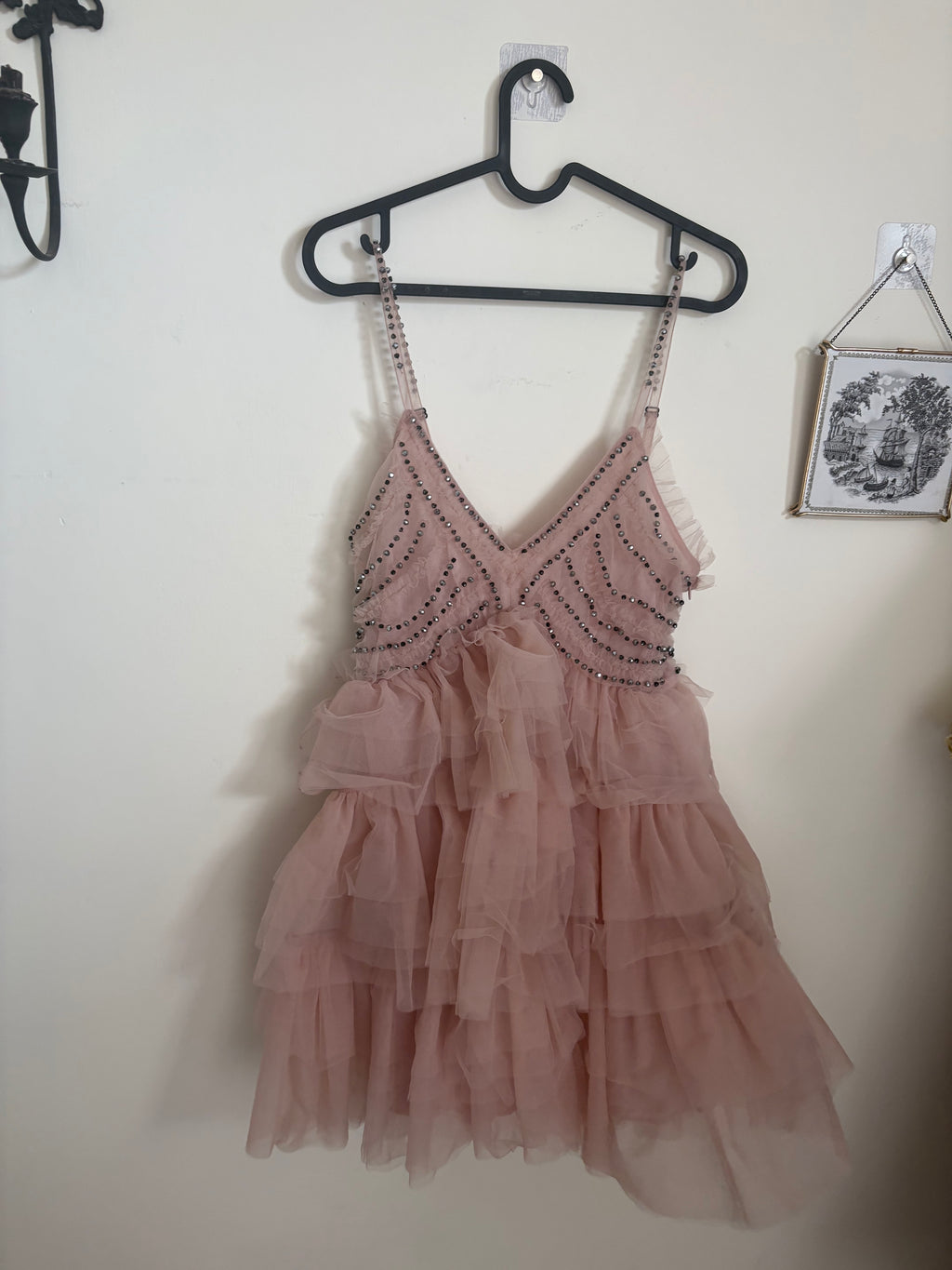 LOVESHACKFANCY JUDE MINI DRESS XS