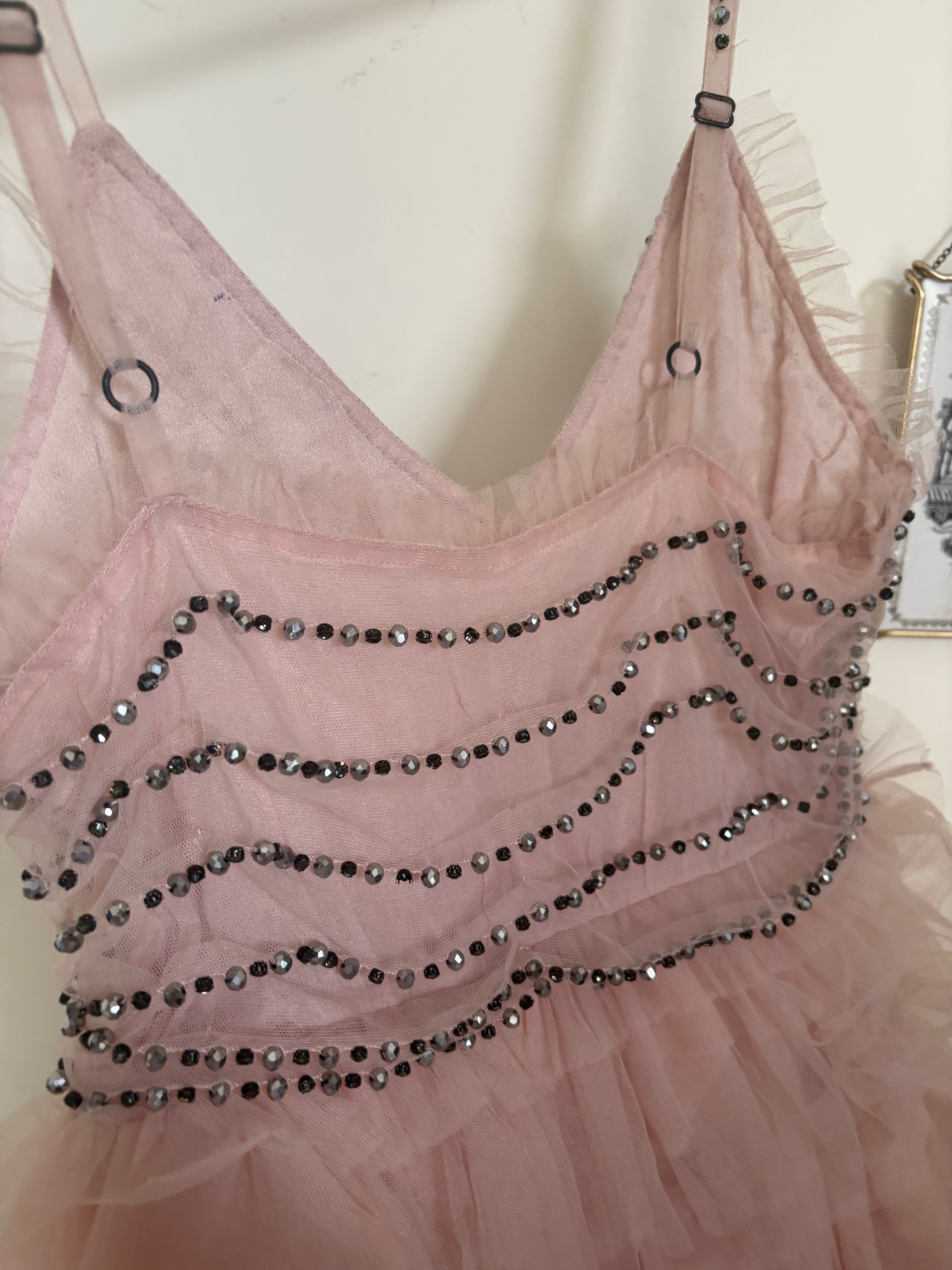 LOVESHACKFANCY JUDE MINI DRESS XS
