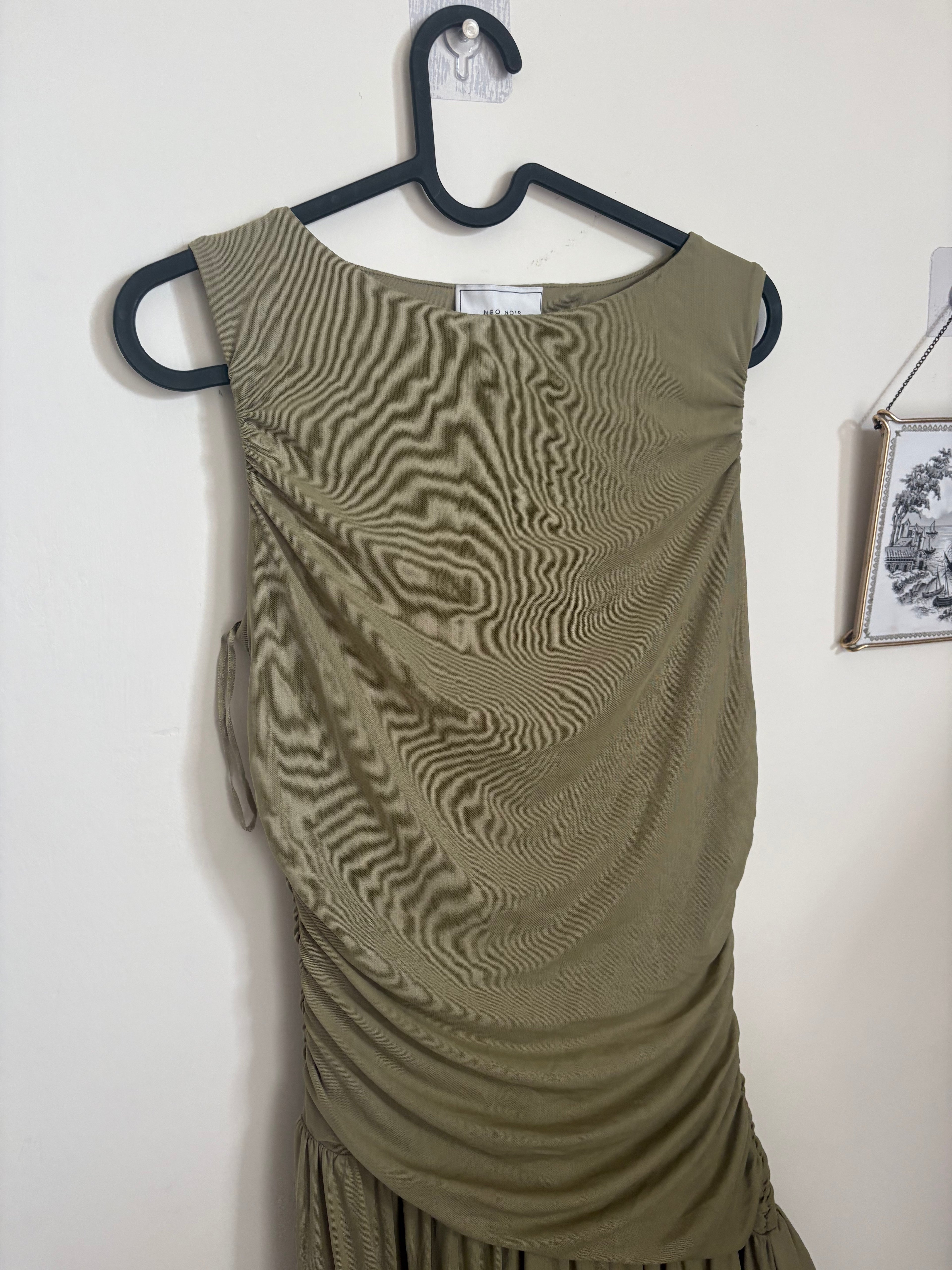 Neo Noir Cludine Mesh Dress S