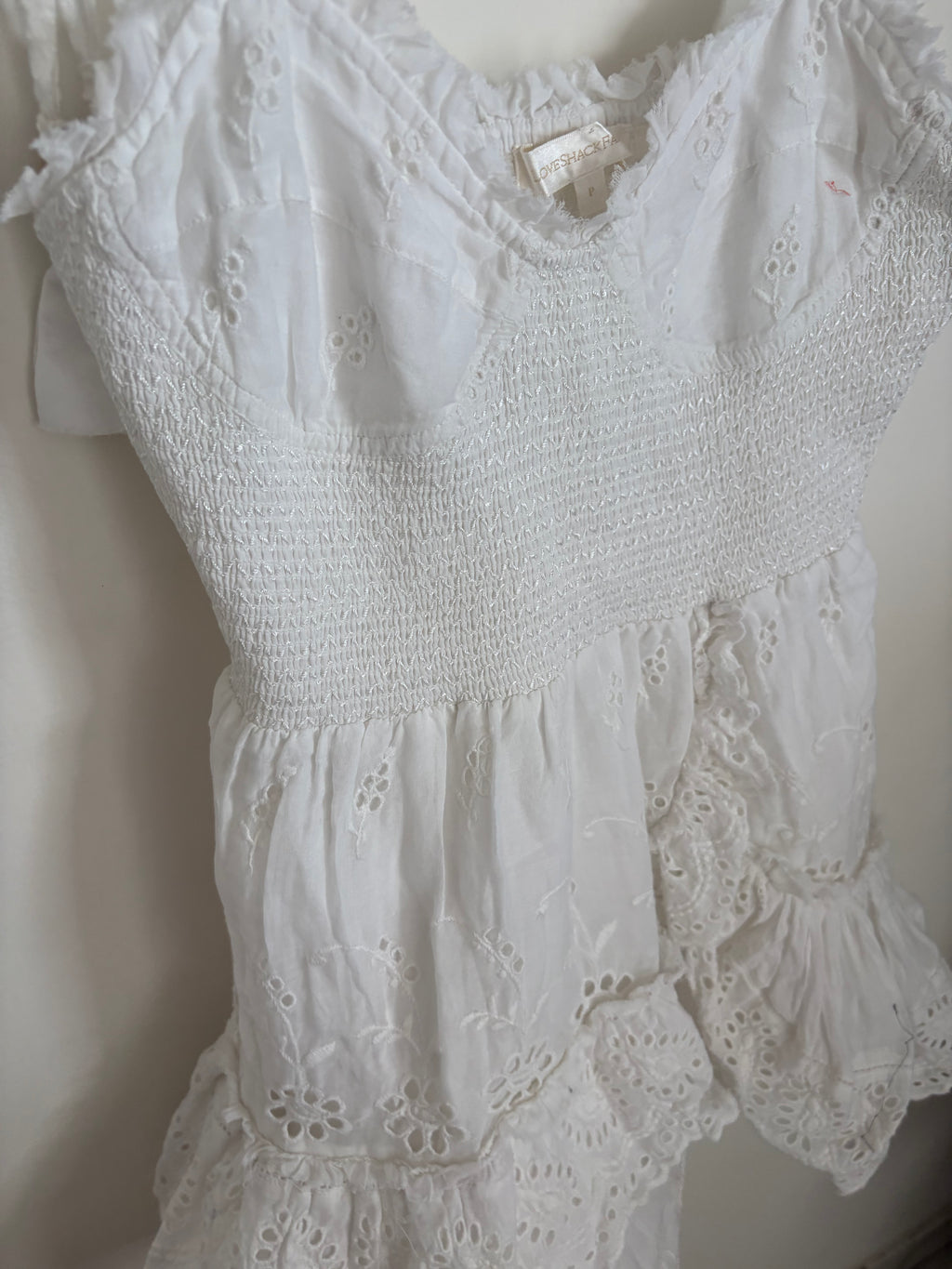 LOVESHACK FANCY  OLANI DRESS XS/S (P)