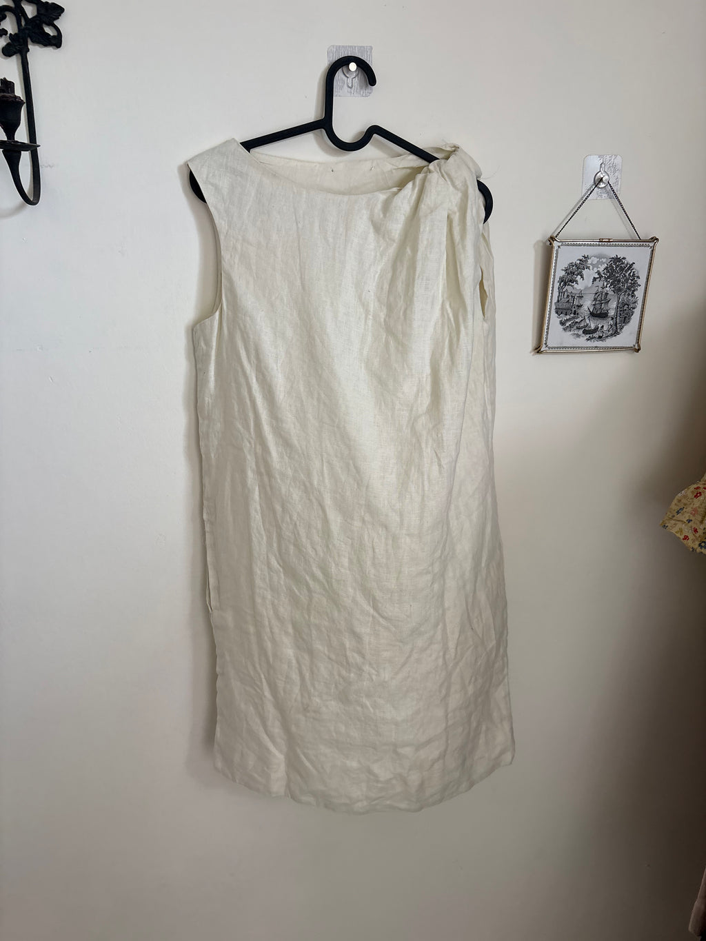 COS KNOT LINEN DRESS