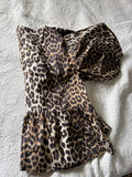 GANNI LEOPARD TOP