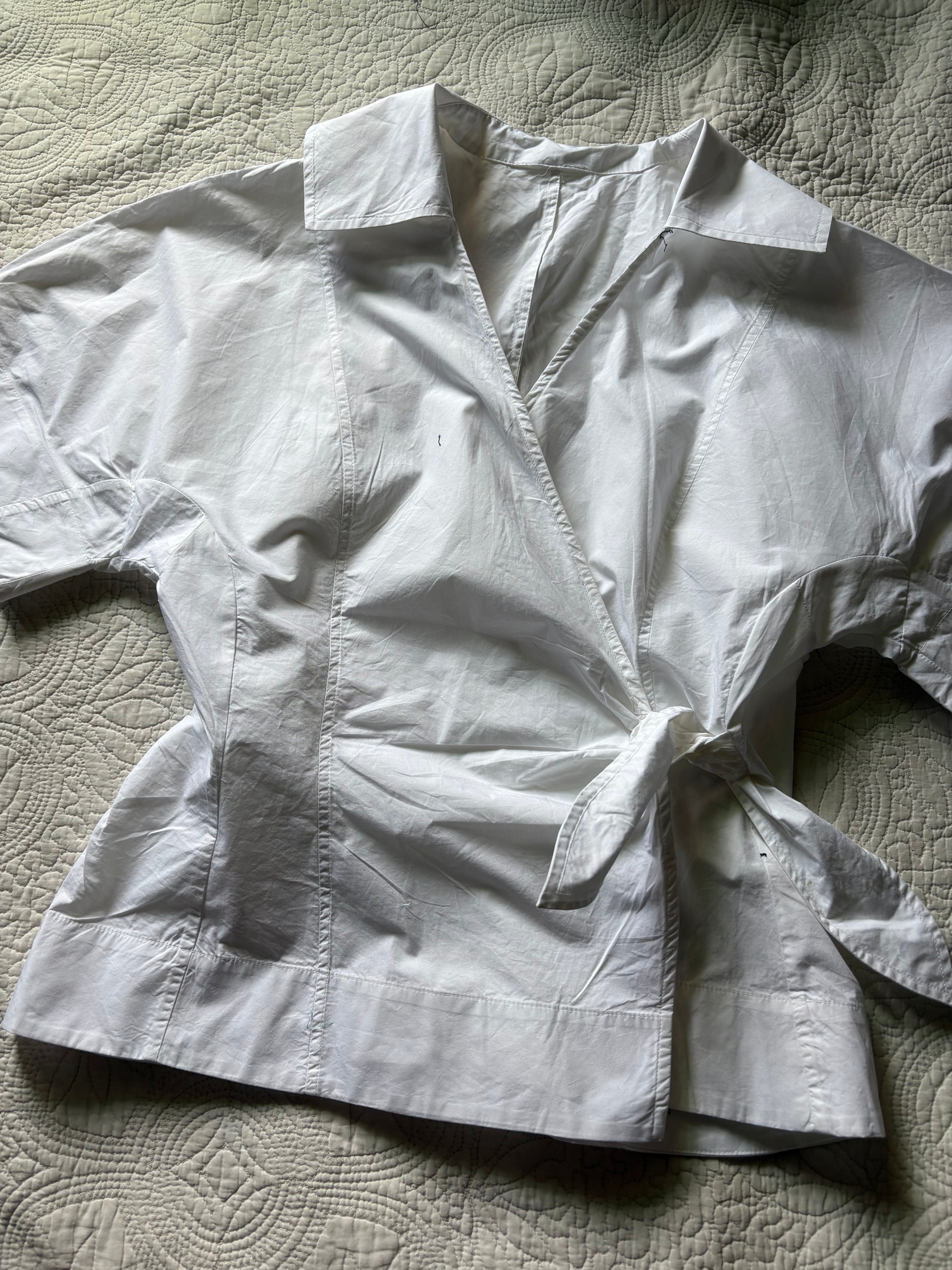 GANNI COLLAR SHIRT