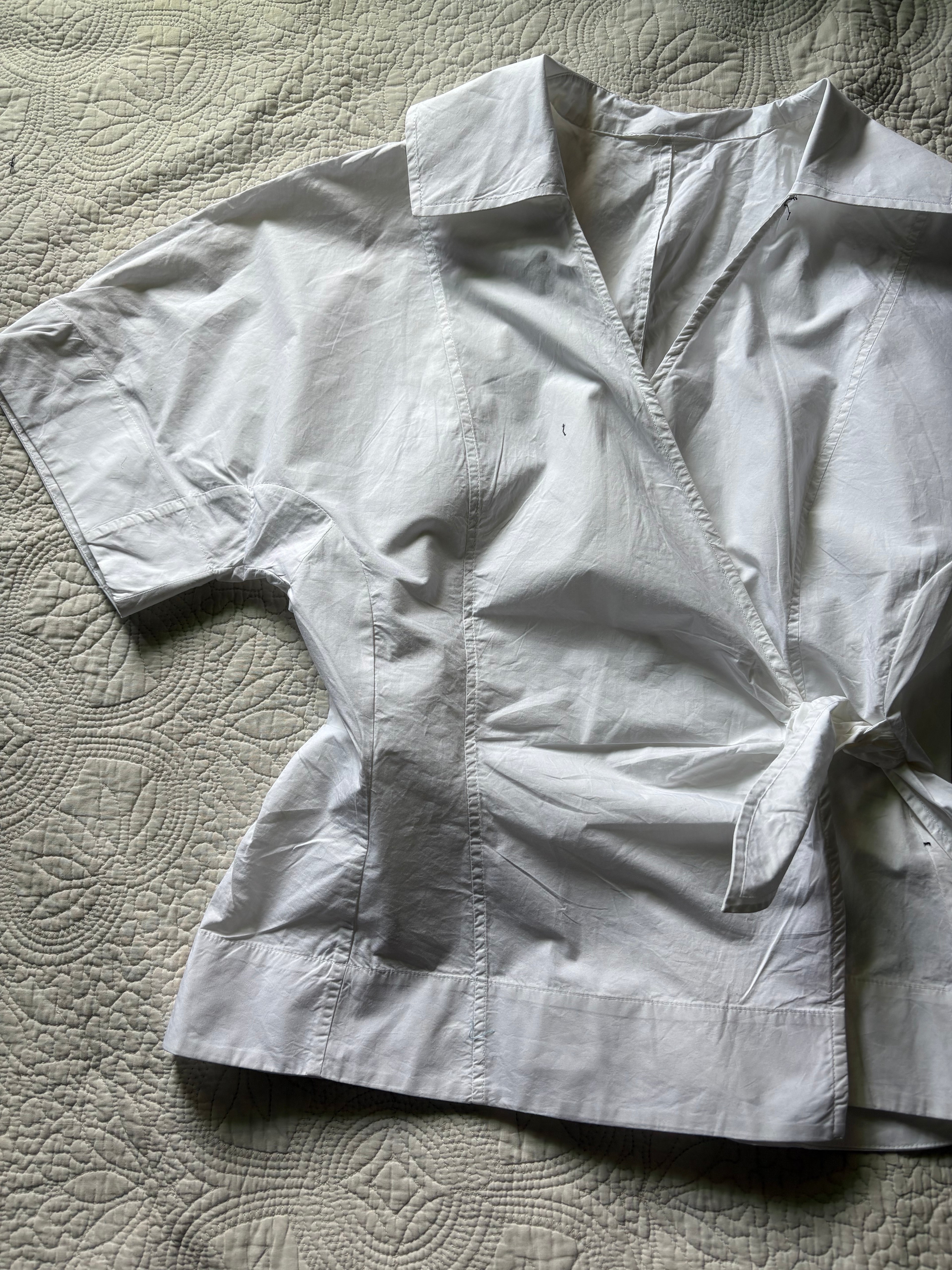 GANNI COLLAR SHIRT