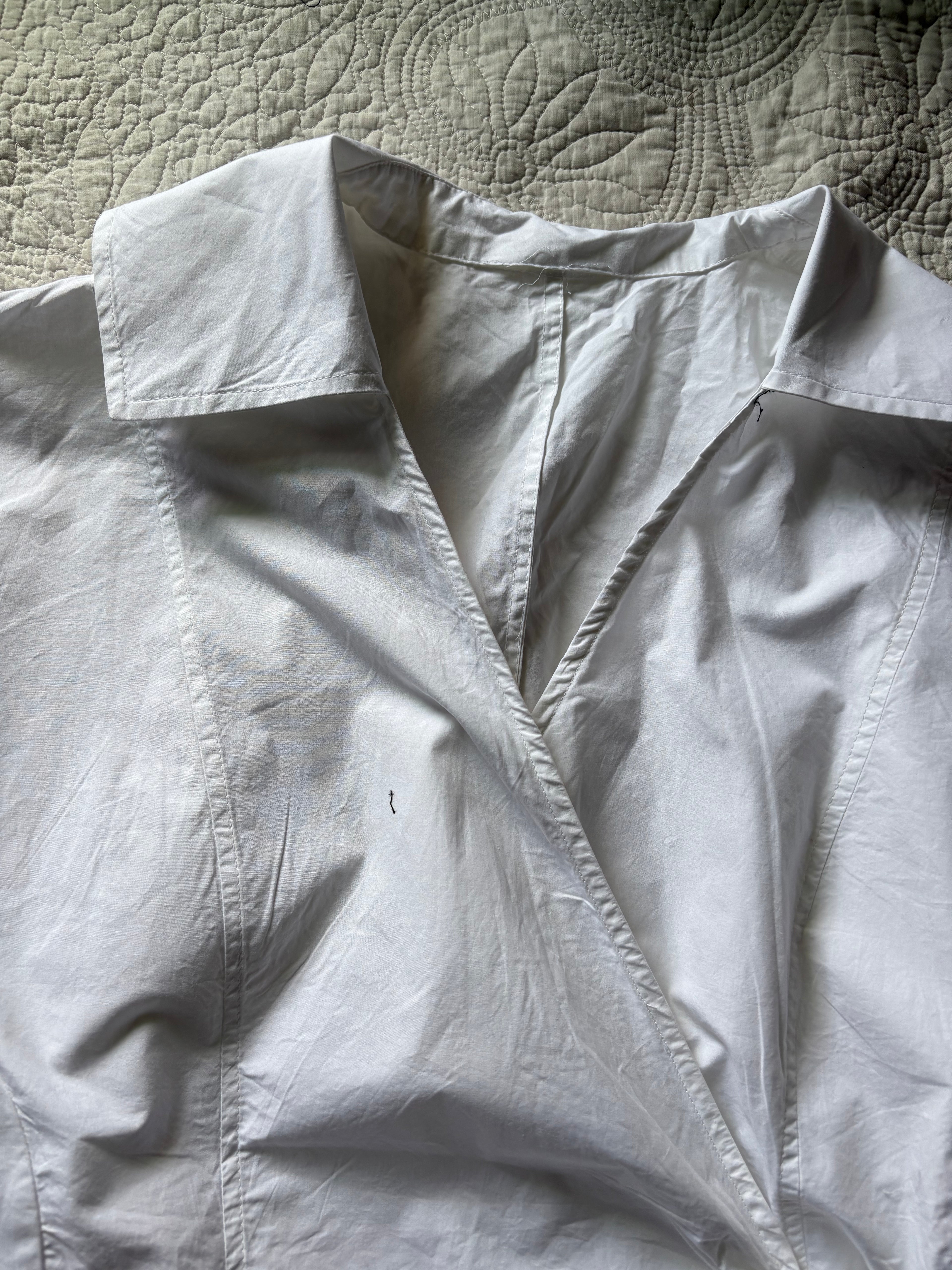 GANNI COLLAR SHIRT
