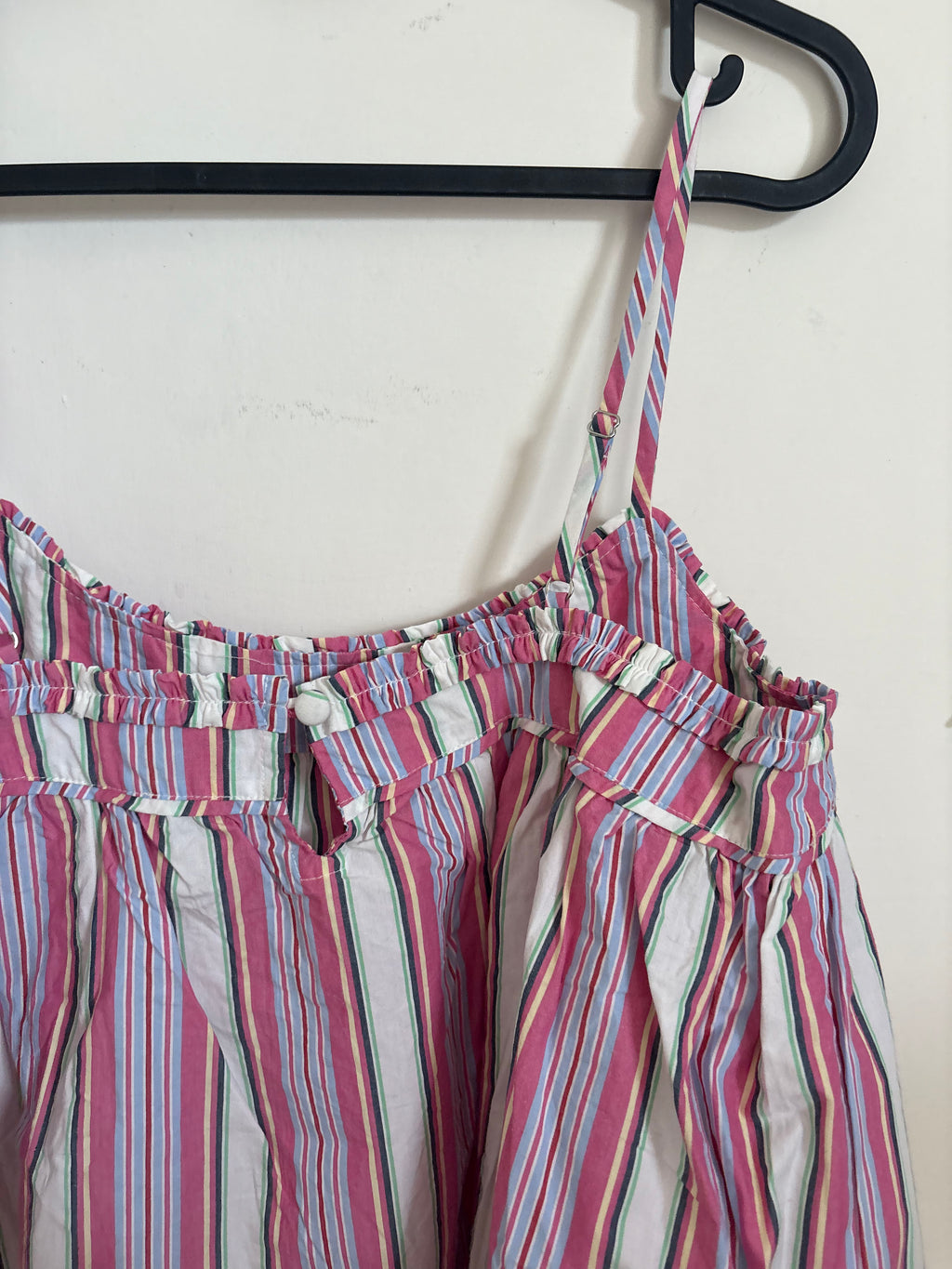 DAMSON MADDER PINK STRIPED SET UK 10