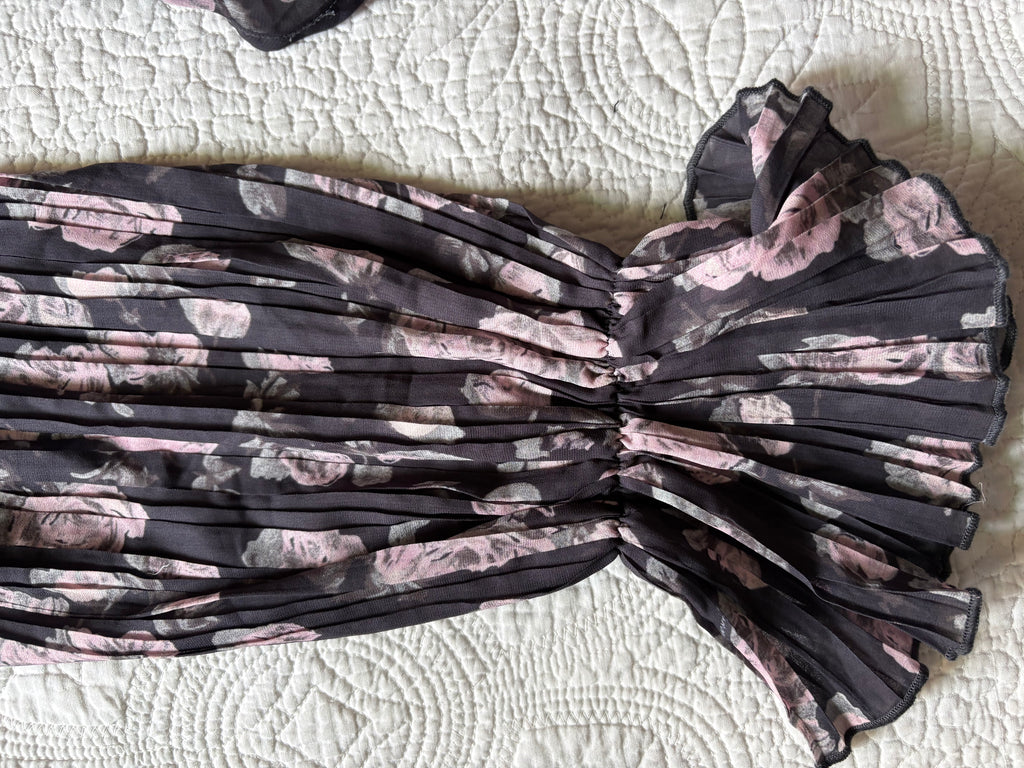 GANNI FLORAL TOP