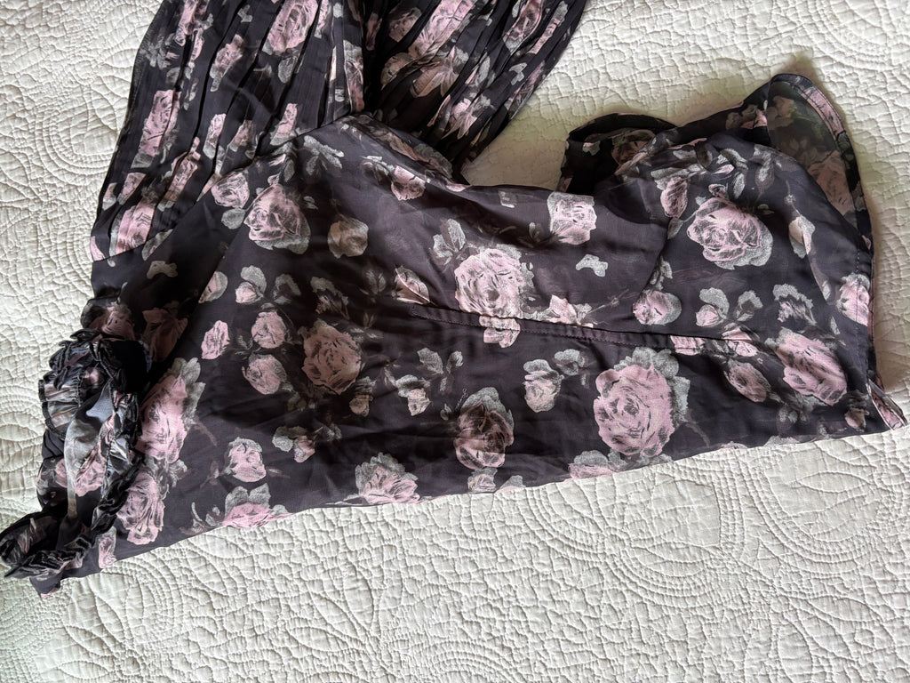 GANNI FLORAL TOP