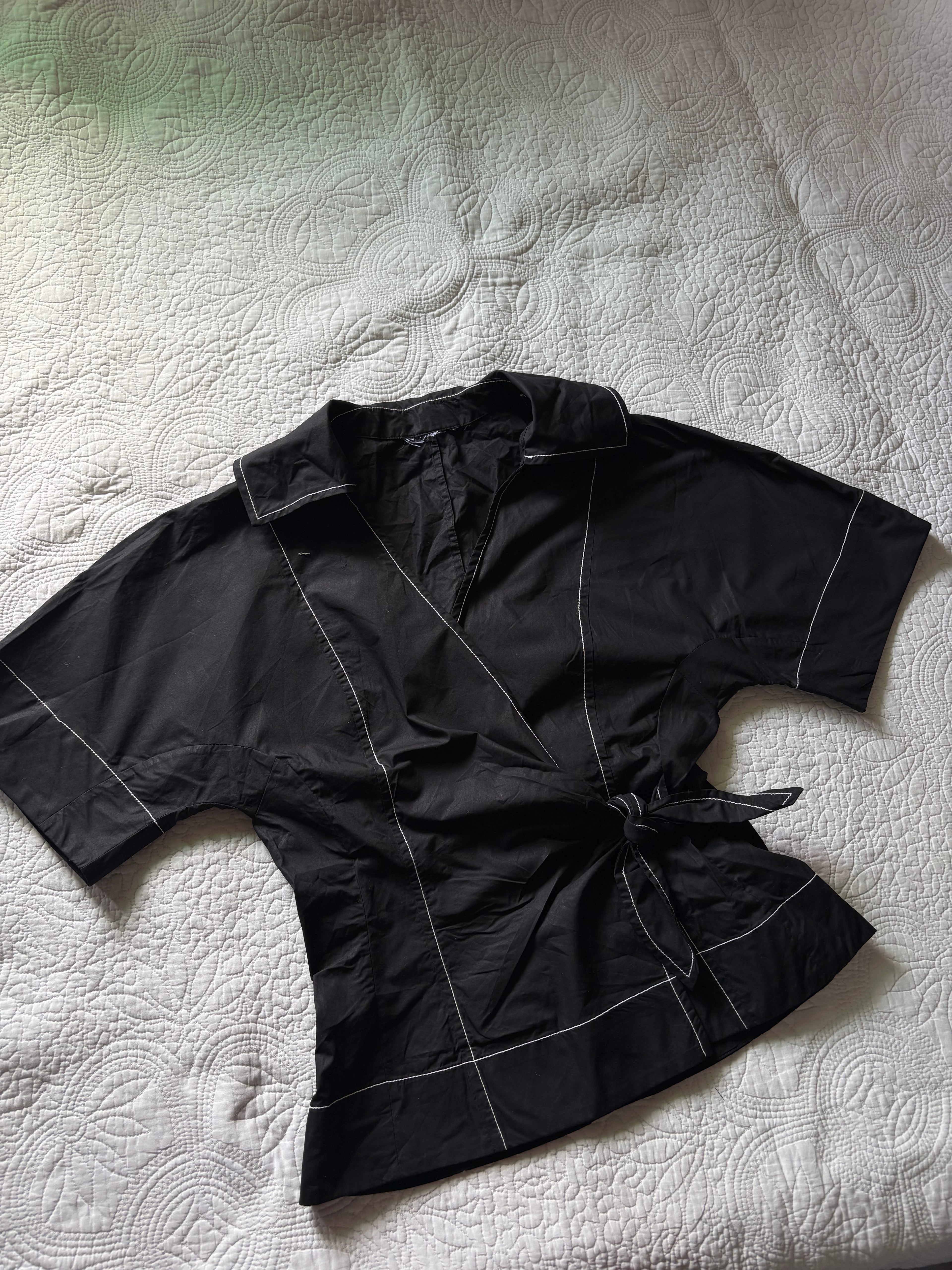 GANNI COLLAR SHIRT