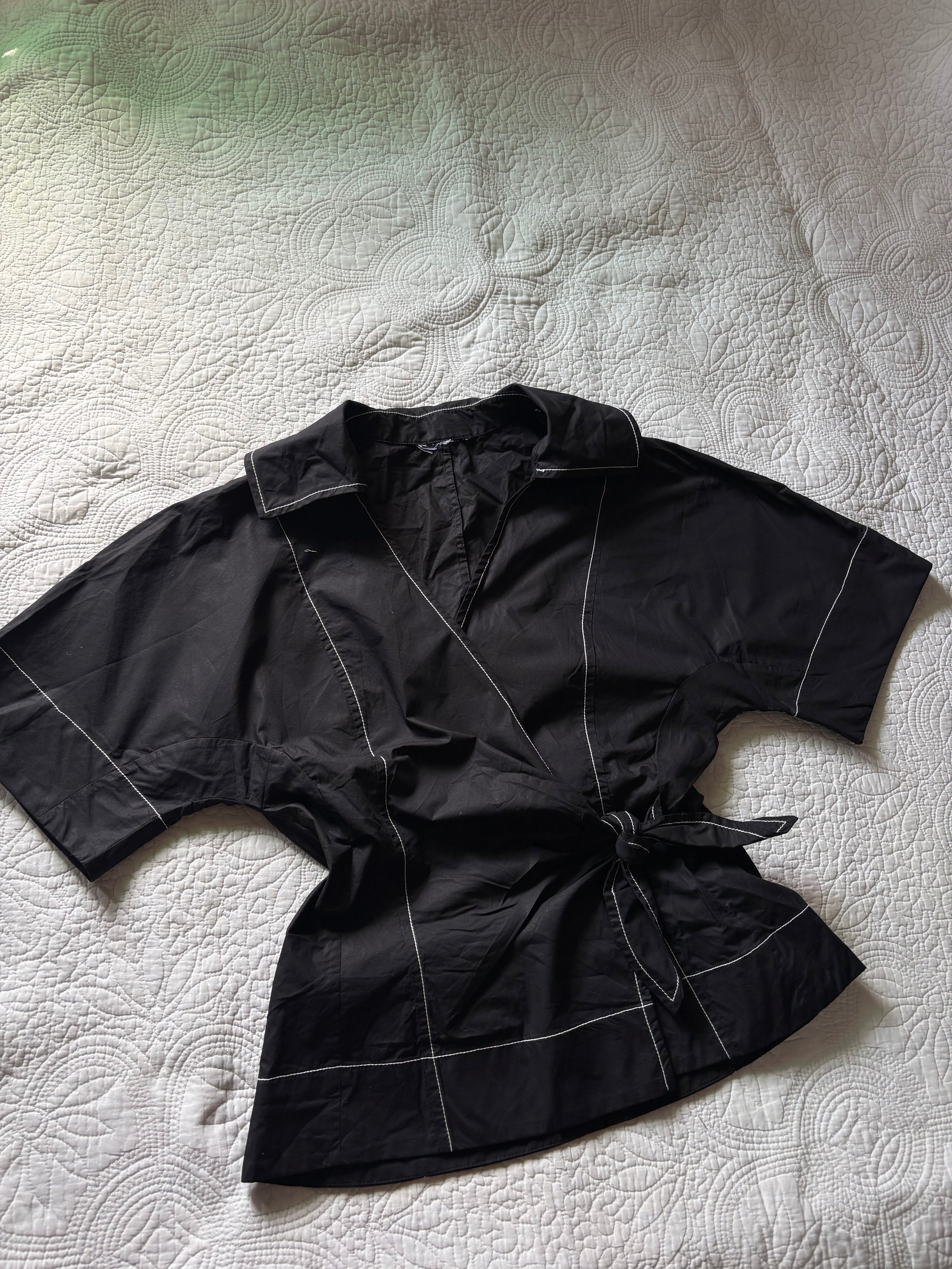GANNI COLLAR SHIRT