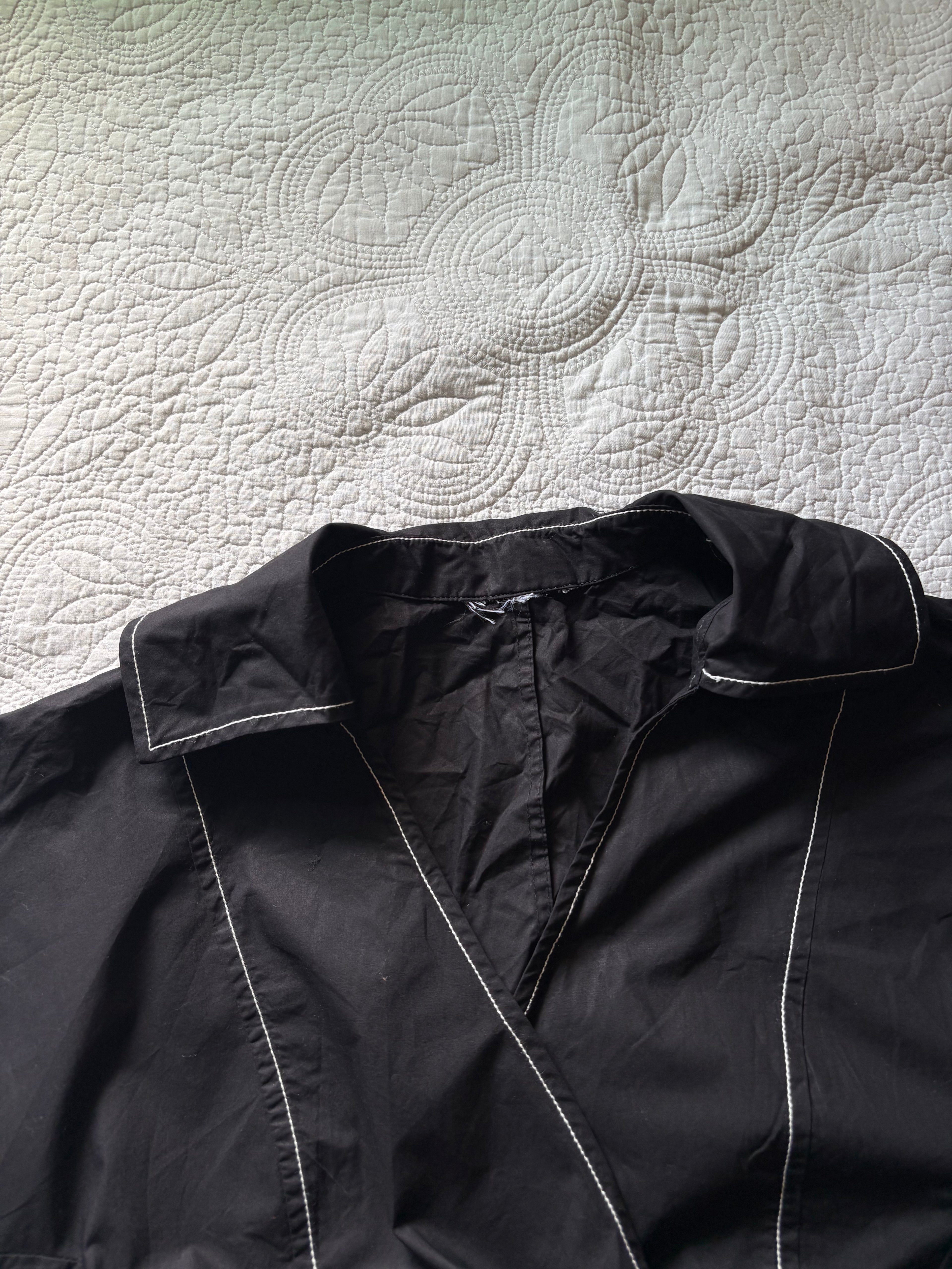 GANNI COLLAR SHIRT