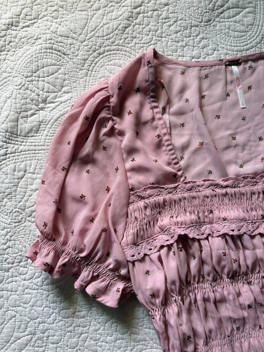 FREE PEOPLE FLOWER TOP