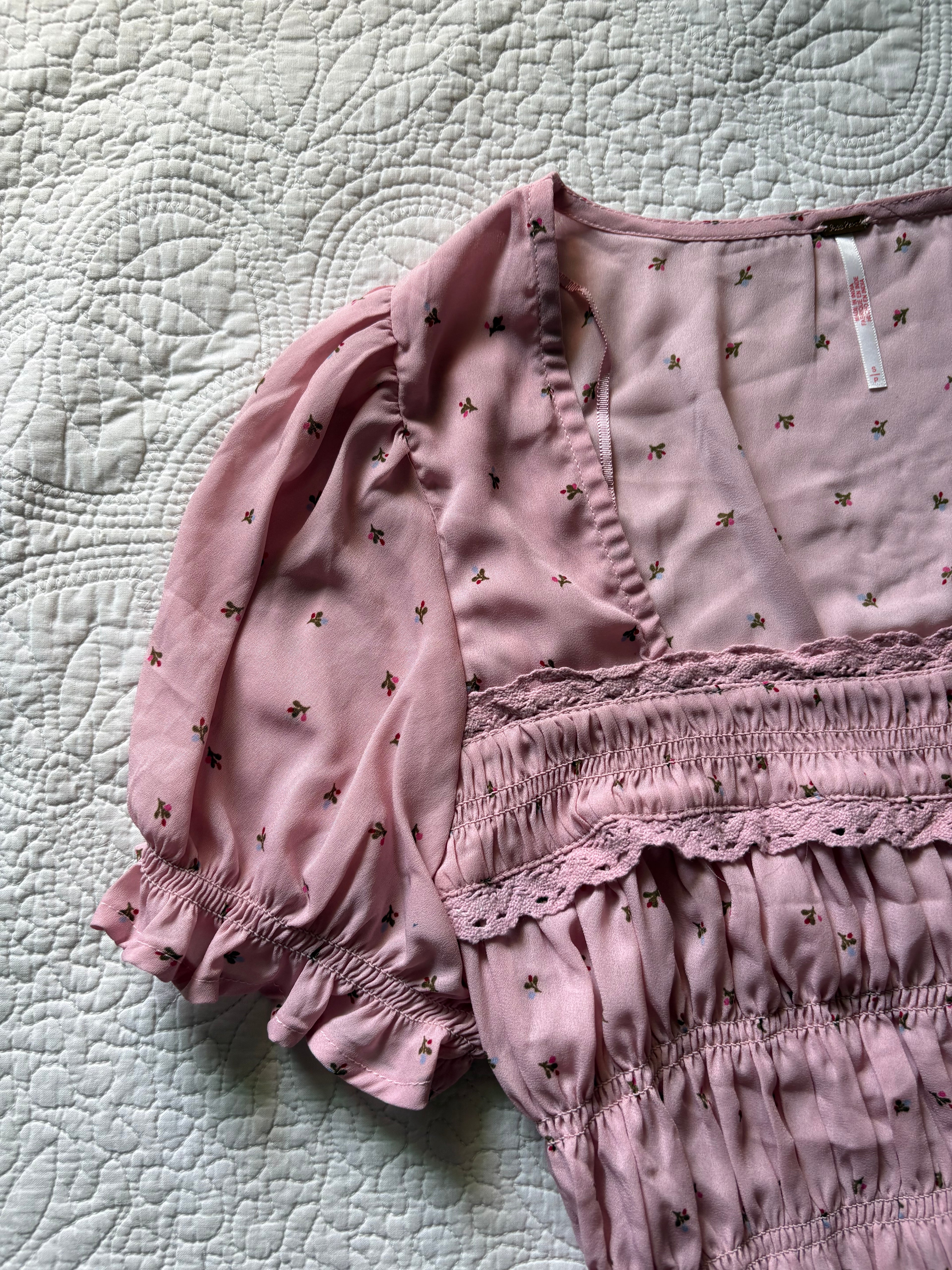 FREE PEOPLE FLOWER TOP