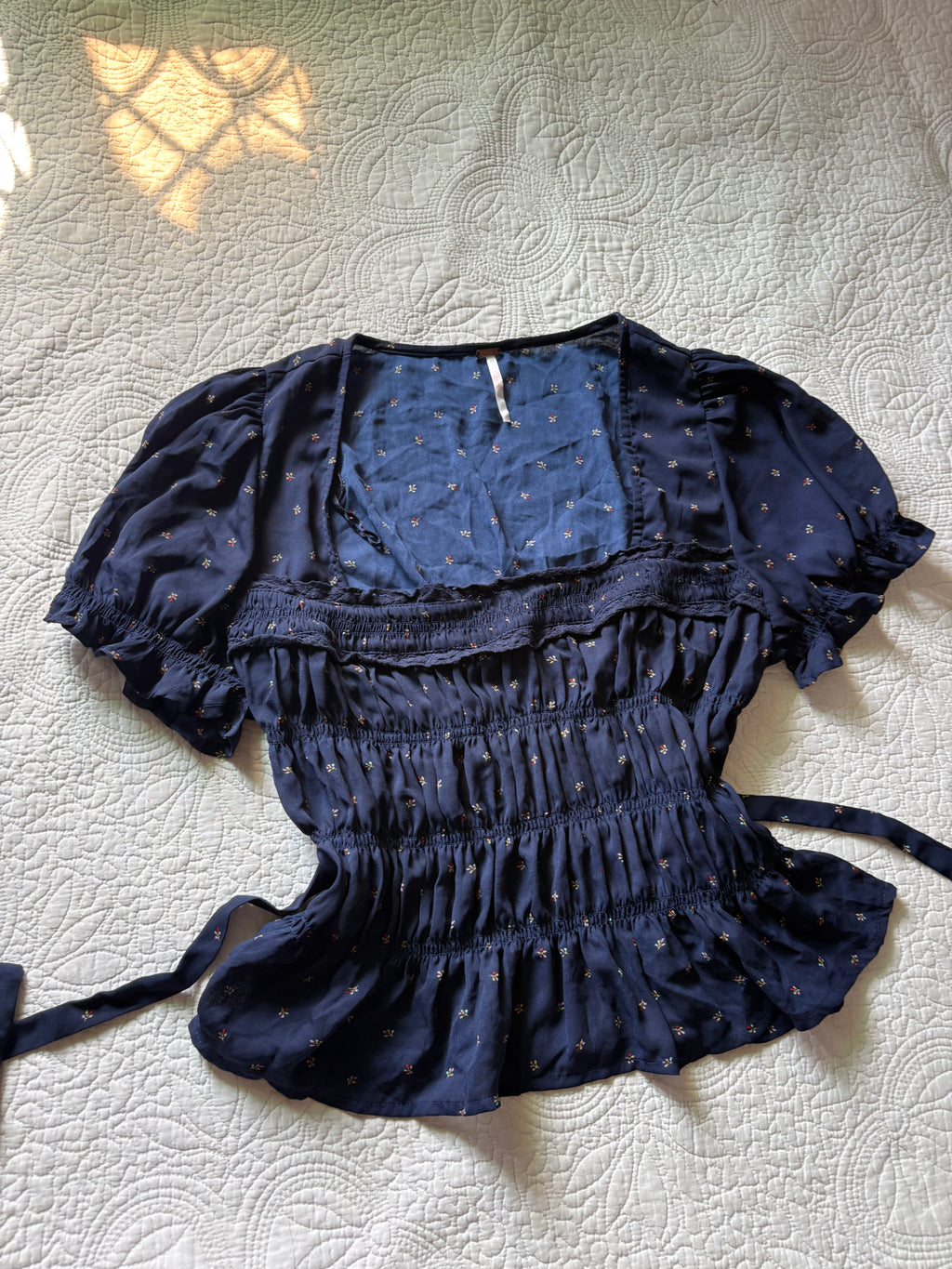 FREE PEOPLE FLOWER TOP