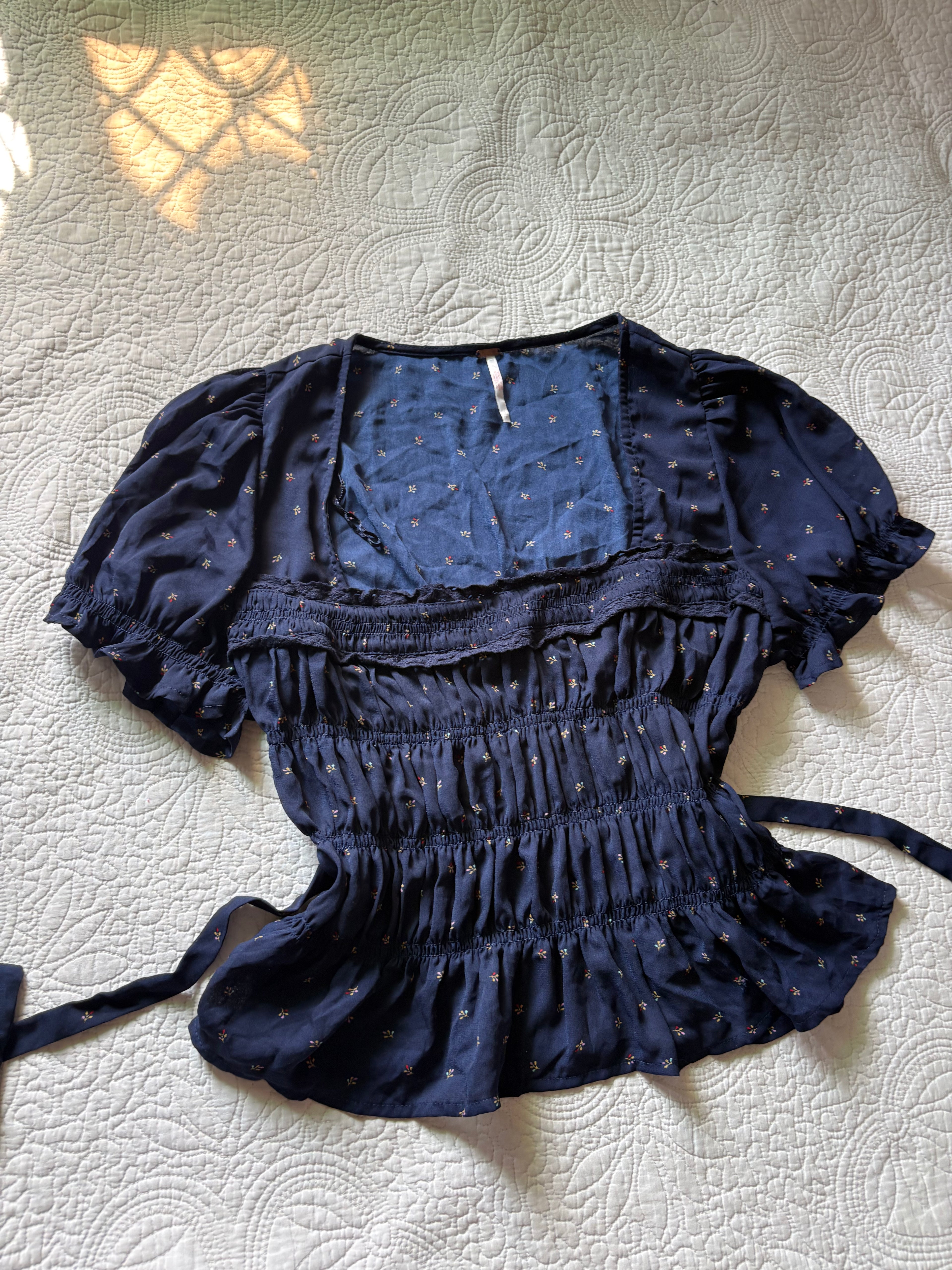 FREE PEOPLE FLOWER TOP