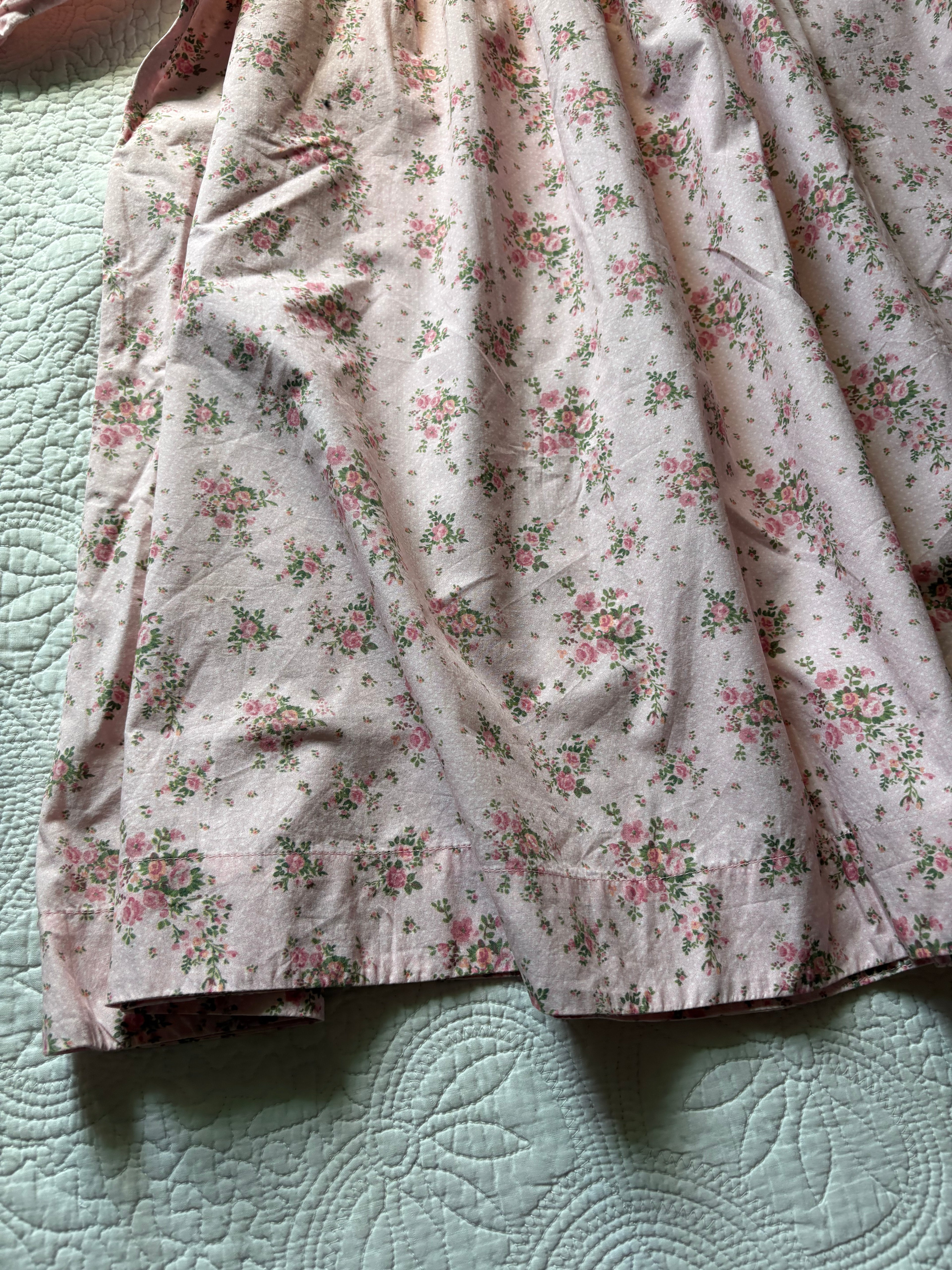 DAMSON MADDER JEMIMA RUFFLE DRESS IN PINK UK 10