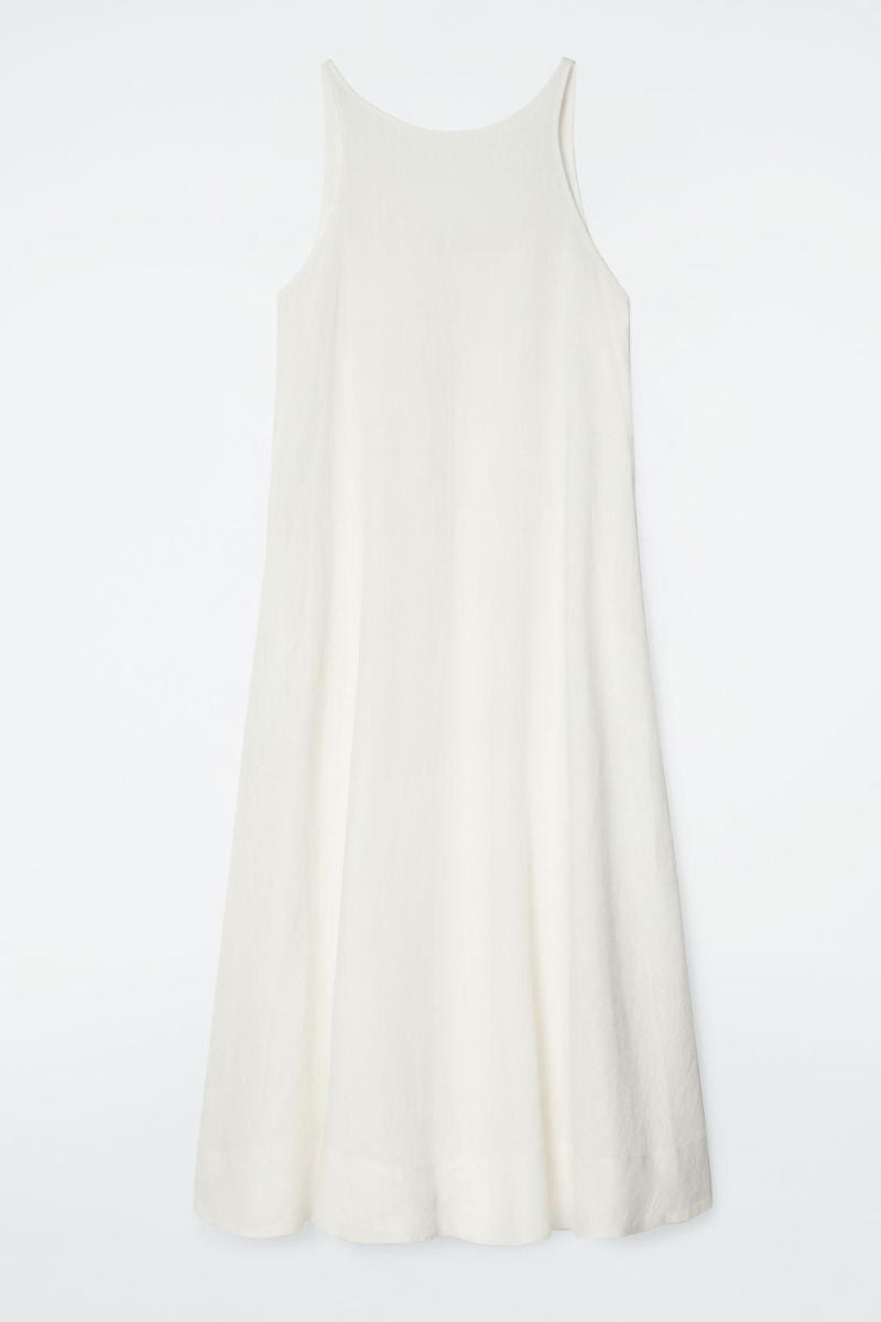 COS  A-Line Linen Maxi Dress XXS/XS EU 32