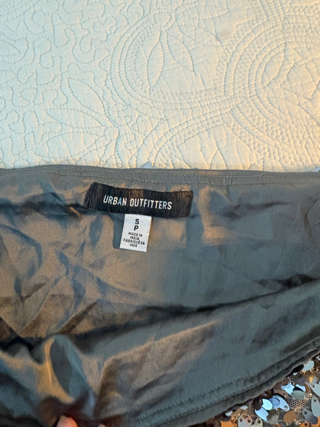 urban outfitters shimmer skirt