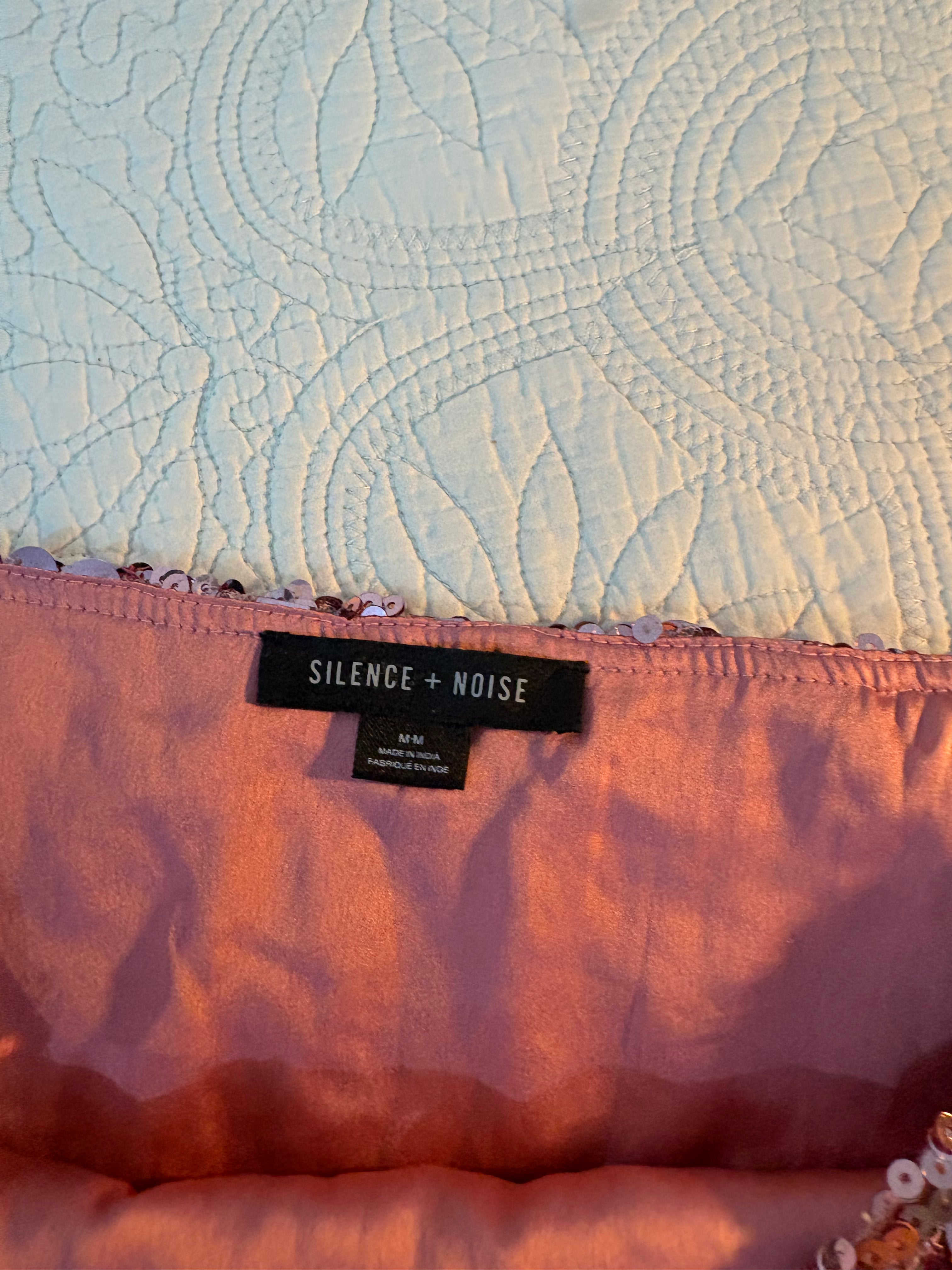 Silence+Noise shimmer skirt 30" (2 colours)