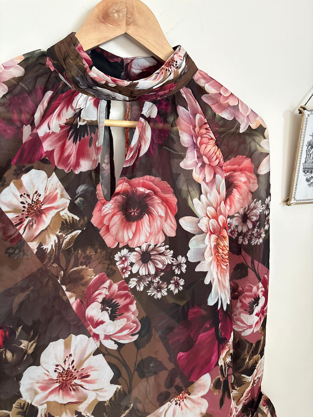 LIPSY FLORAL TOP UK 8