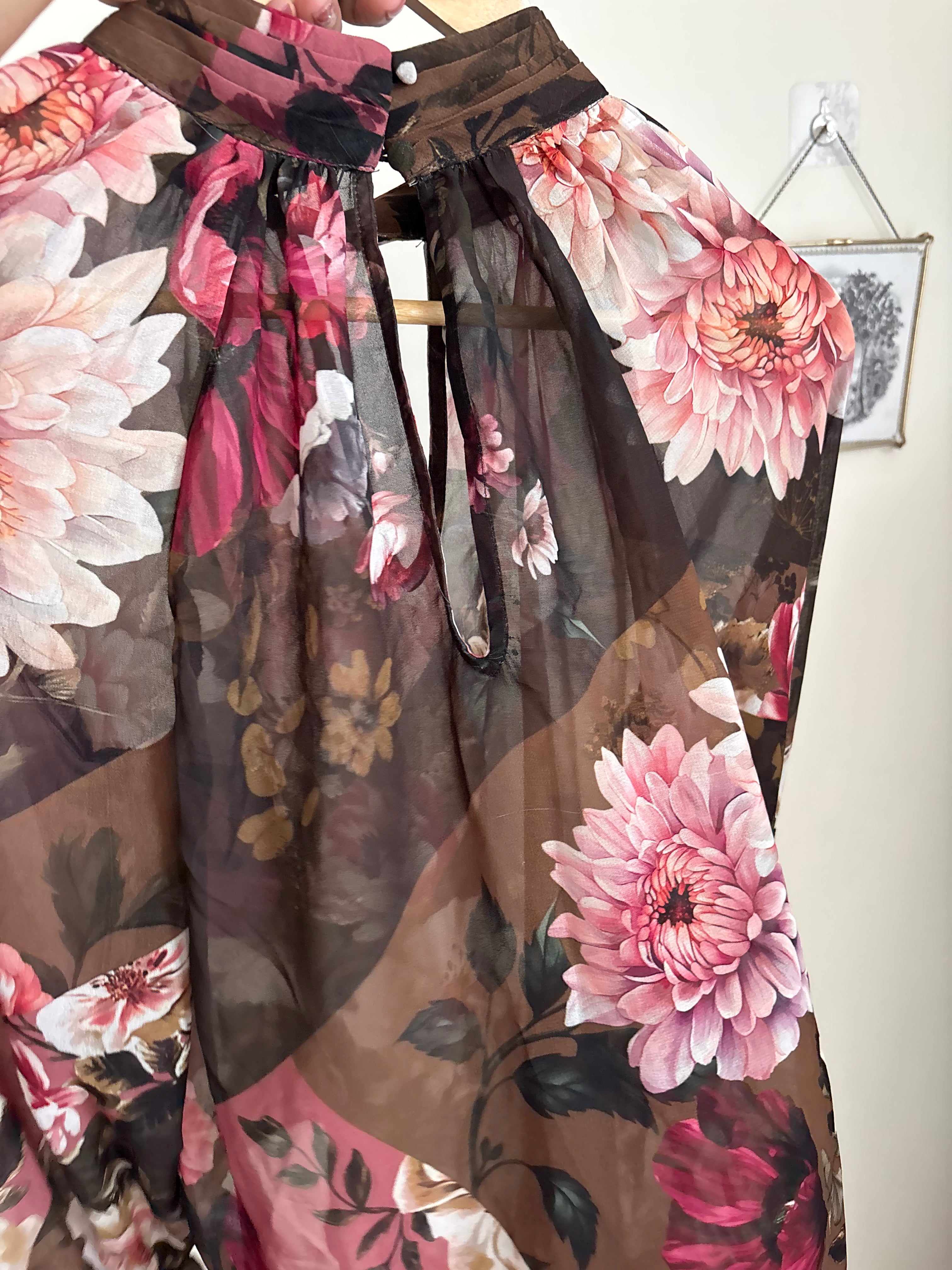 LIPSY FLORAL TOP UK 8