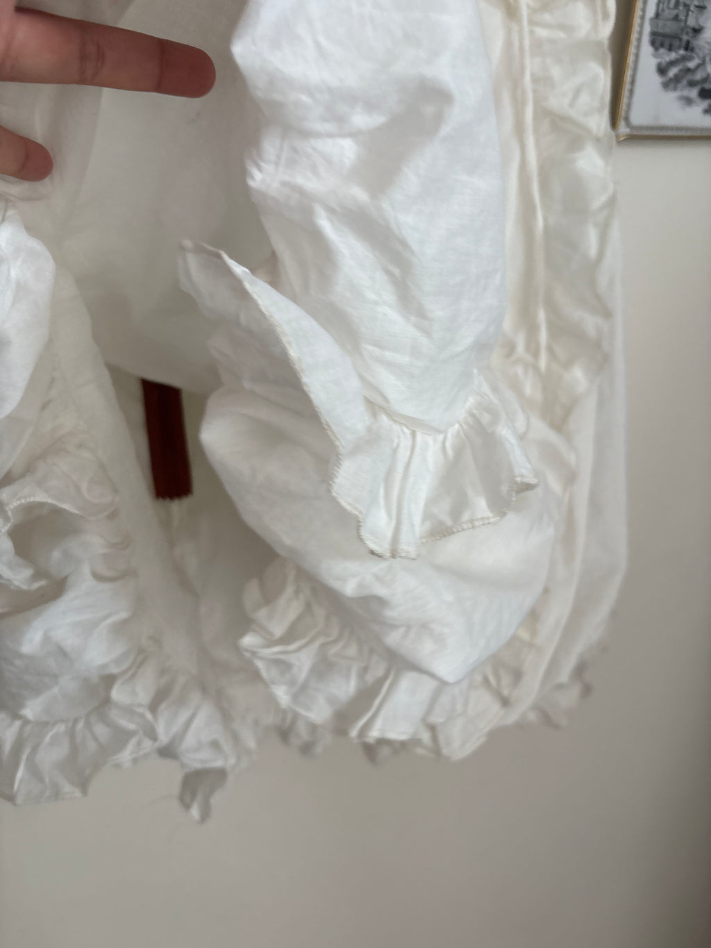 RUFFLE BUBBLE SKIRT 28"