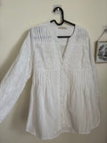SOFT SURROUNDINGS EMBROIDERED TOP S