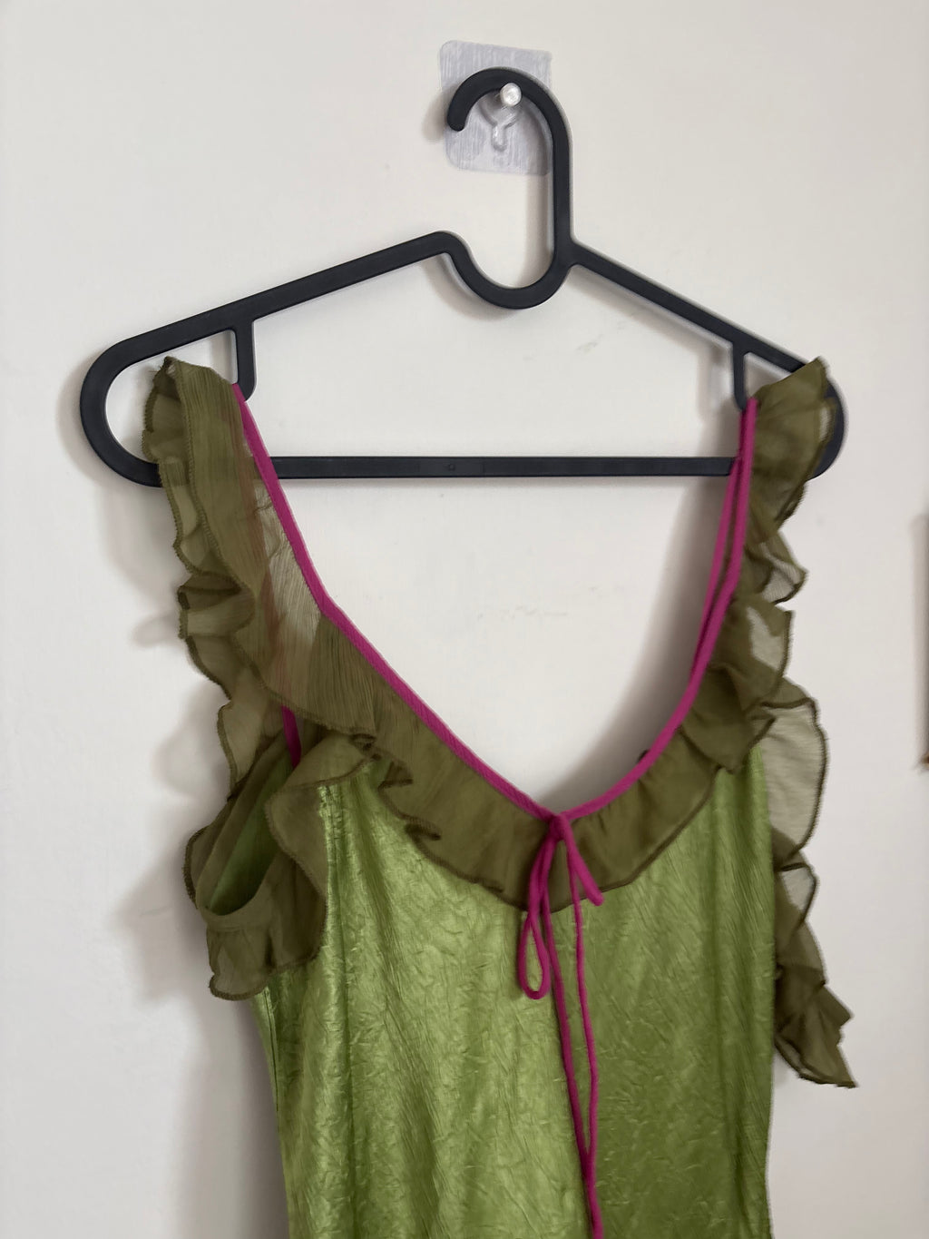 DM SAMPLE PINK TRIM DRESS UK 10