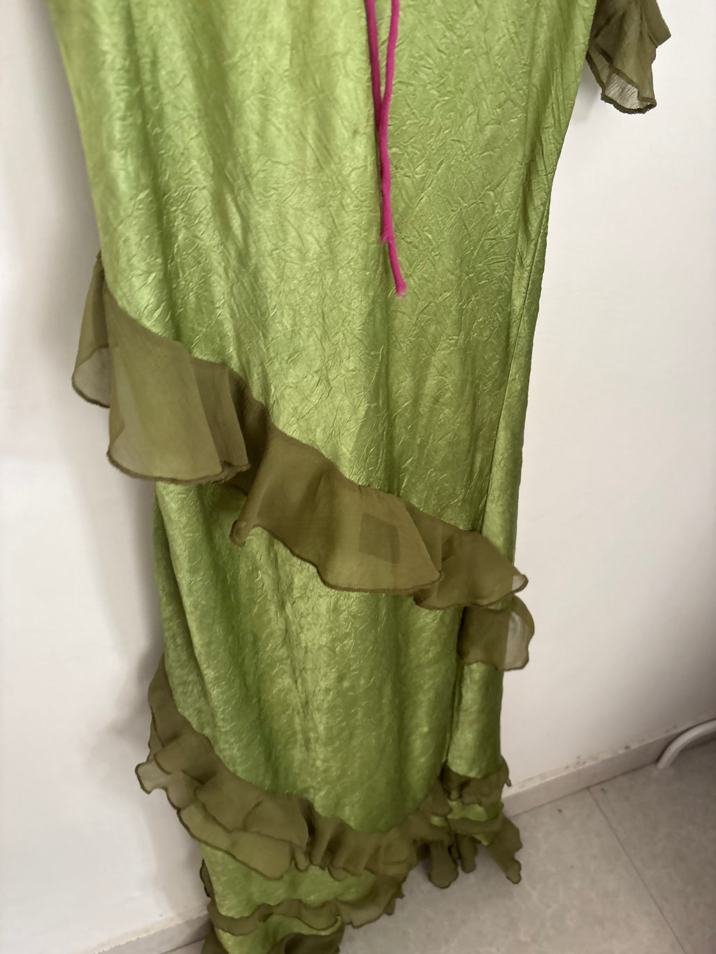 DM SAMPLE PINK TRIM DRESS UK 10