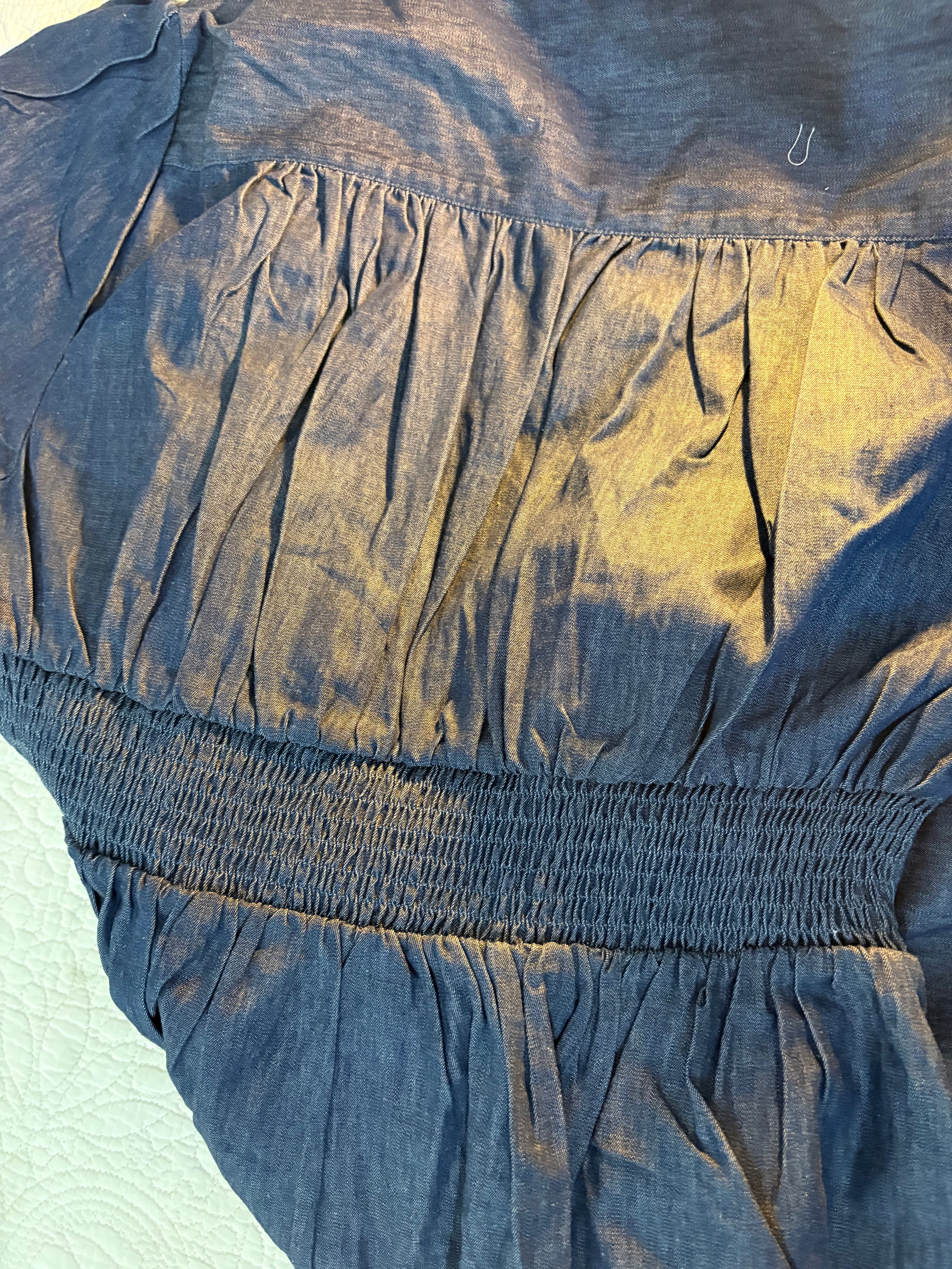 Denim Vneck dress