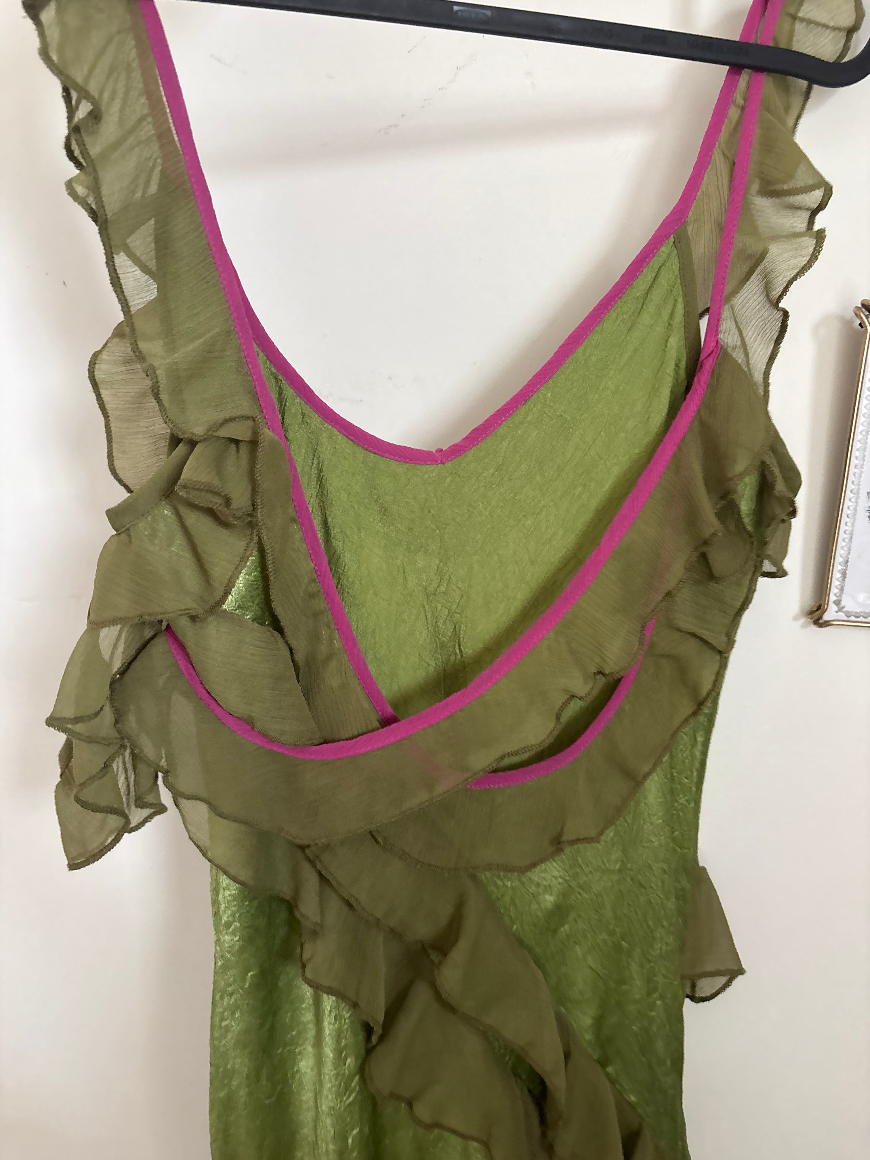 DM SAMPLE PINK TRIM DRESS UK 10