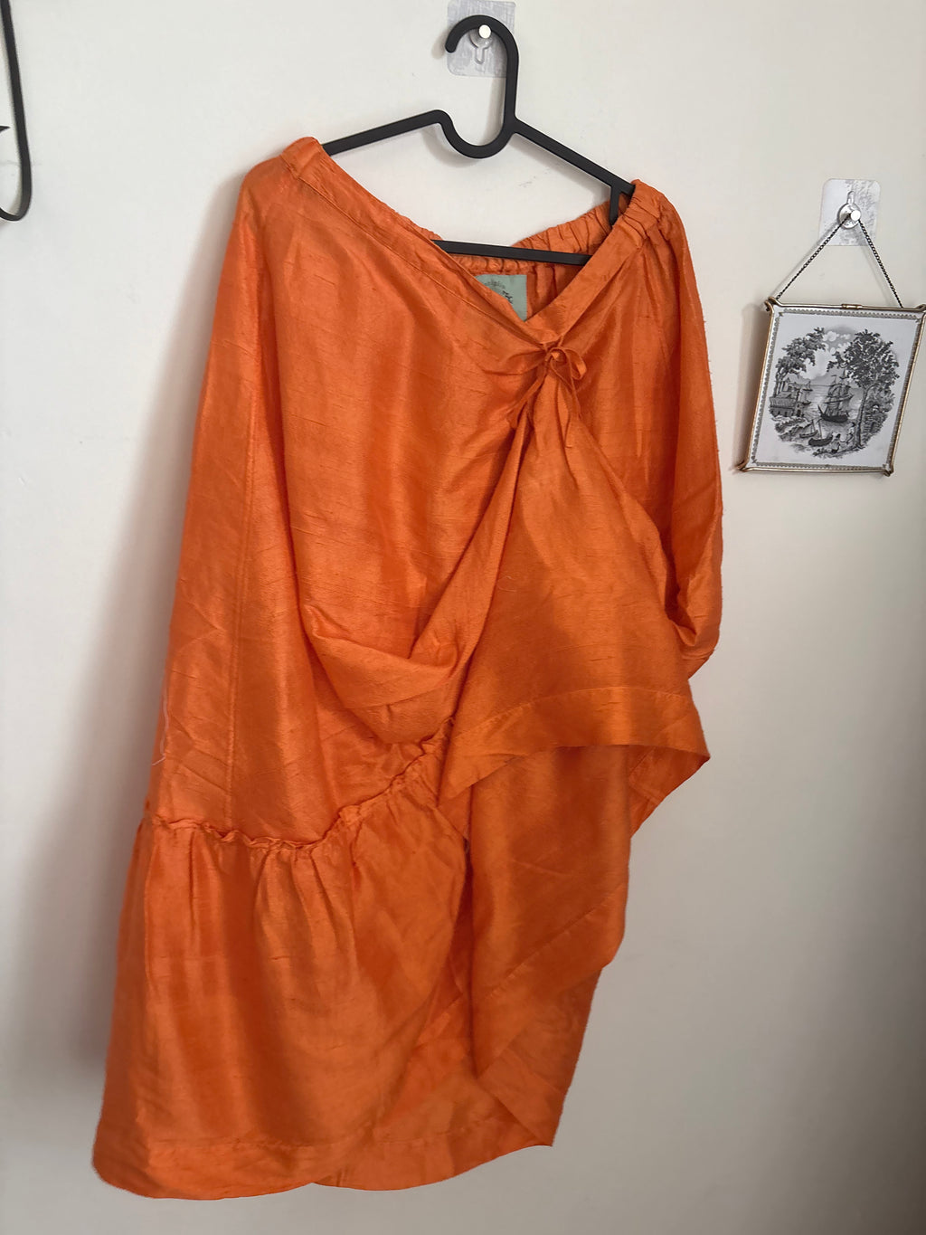 CONIGLIP ORANGE SILK 2 WAY SKIRT FS
