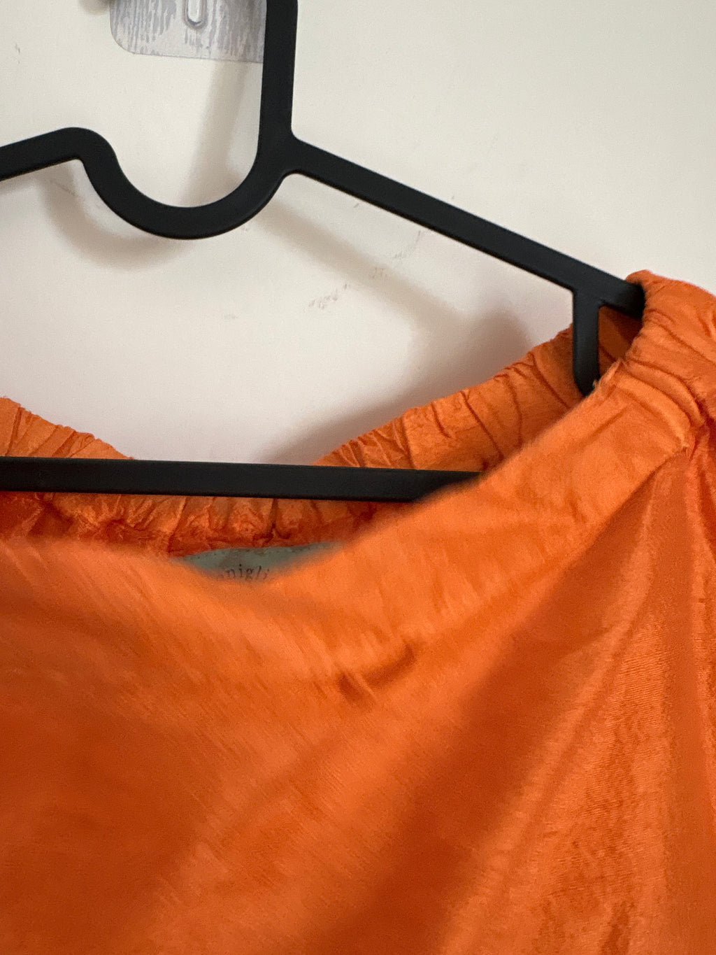 CONIGLIP ORANGE SILK 2 WAY SKIRT FS
