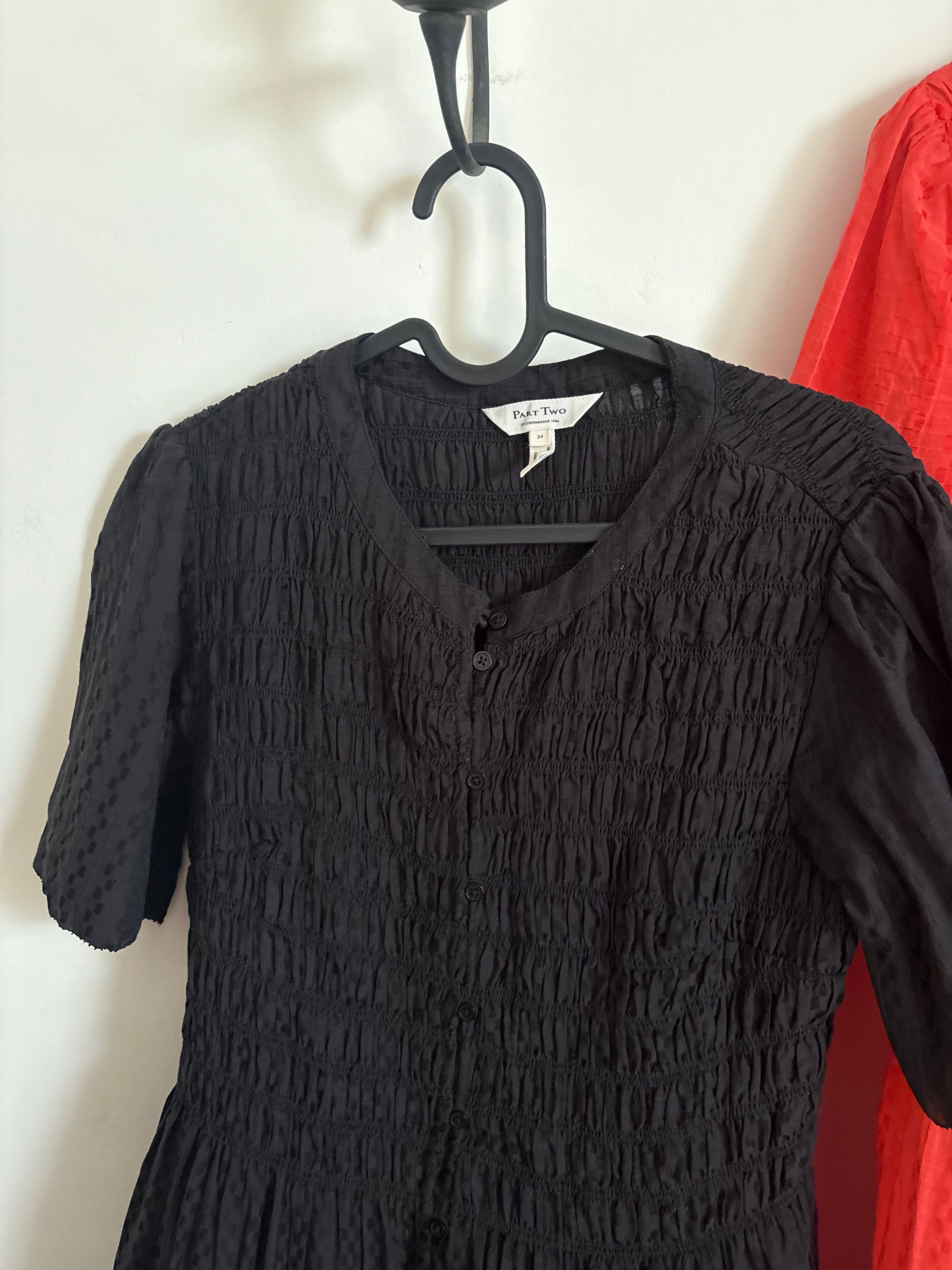 PART TWO AnellaPW Dress WITH SLIP LINING