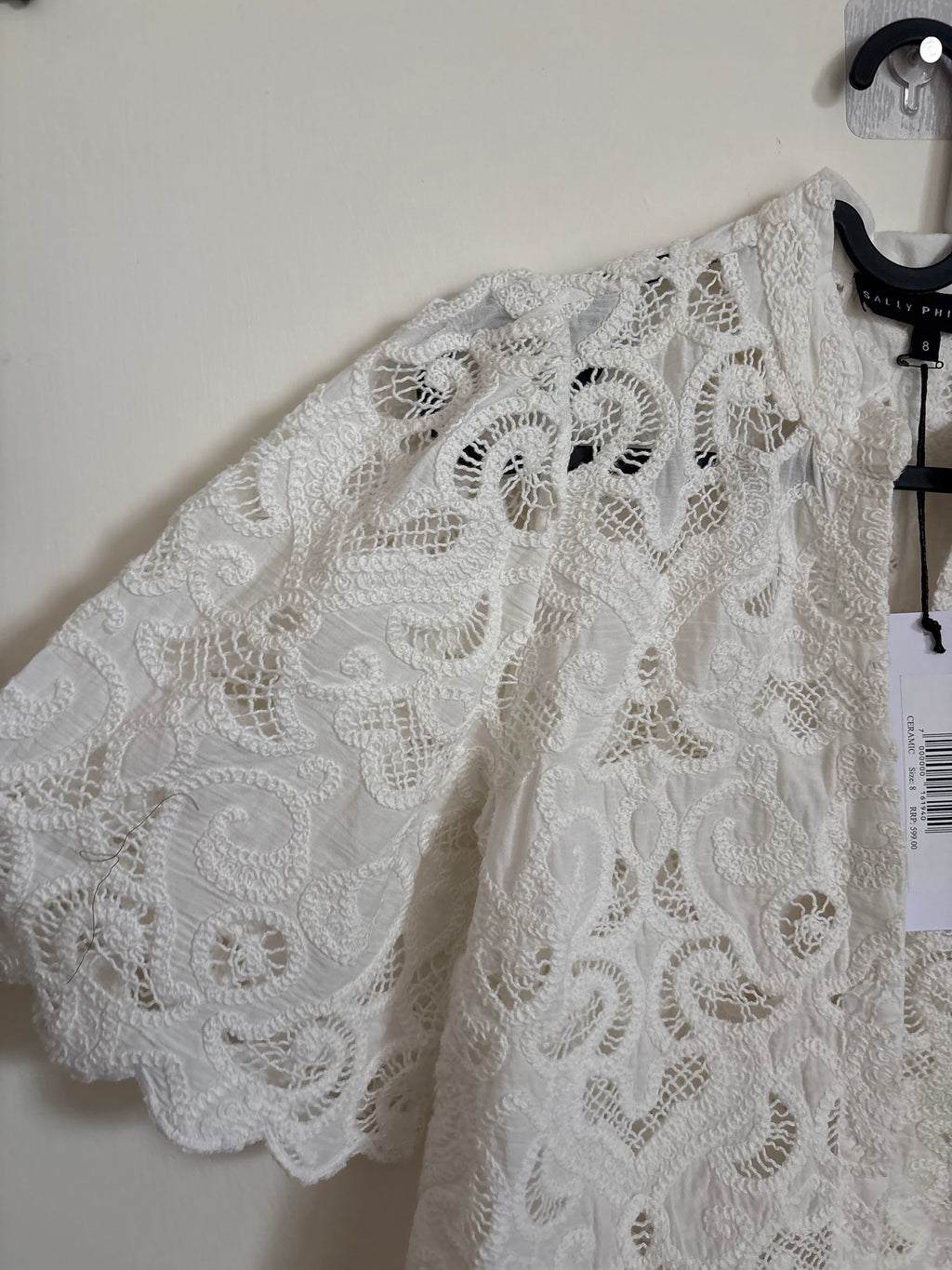 SALLY PHILLIPS GALA SHIRT AUS 8 S