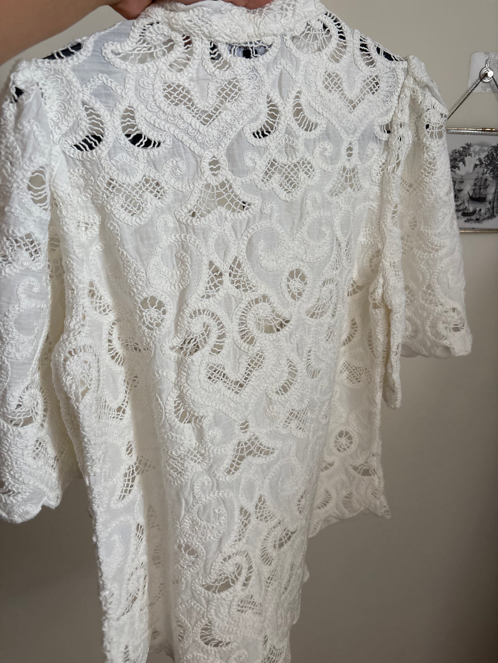 SALLY PHILLIPS GALA SHIRT AUS 8 S