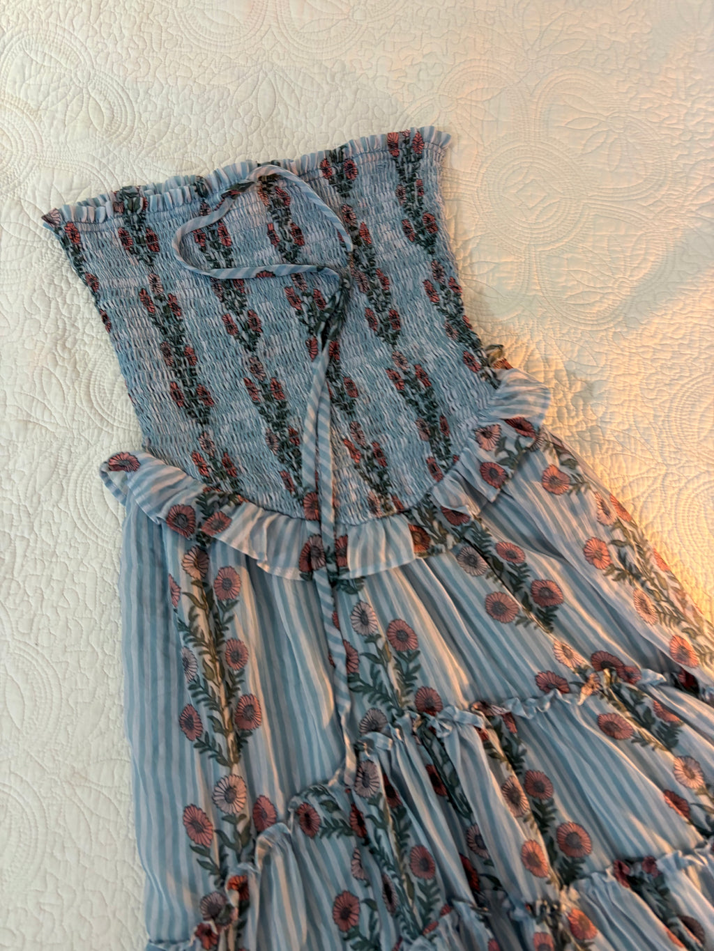 Free People blue dress XS