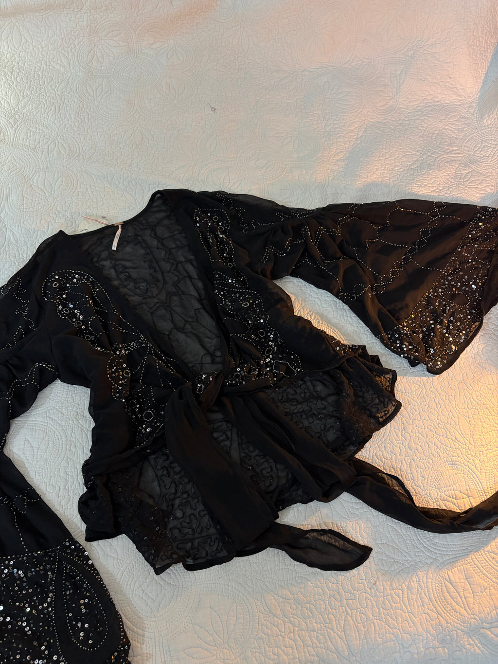 Free people beaded jacket S