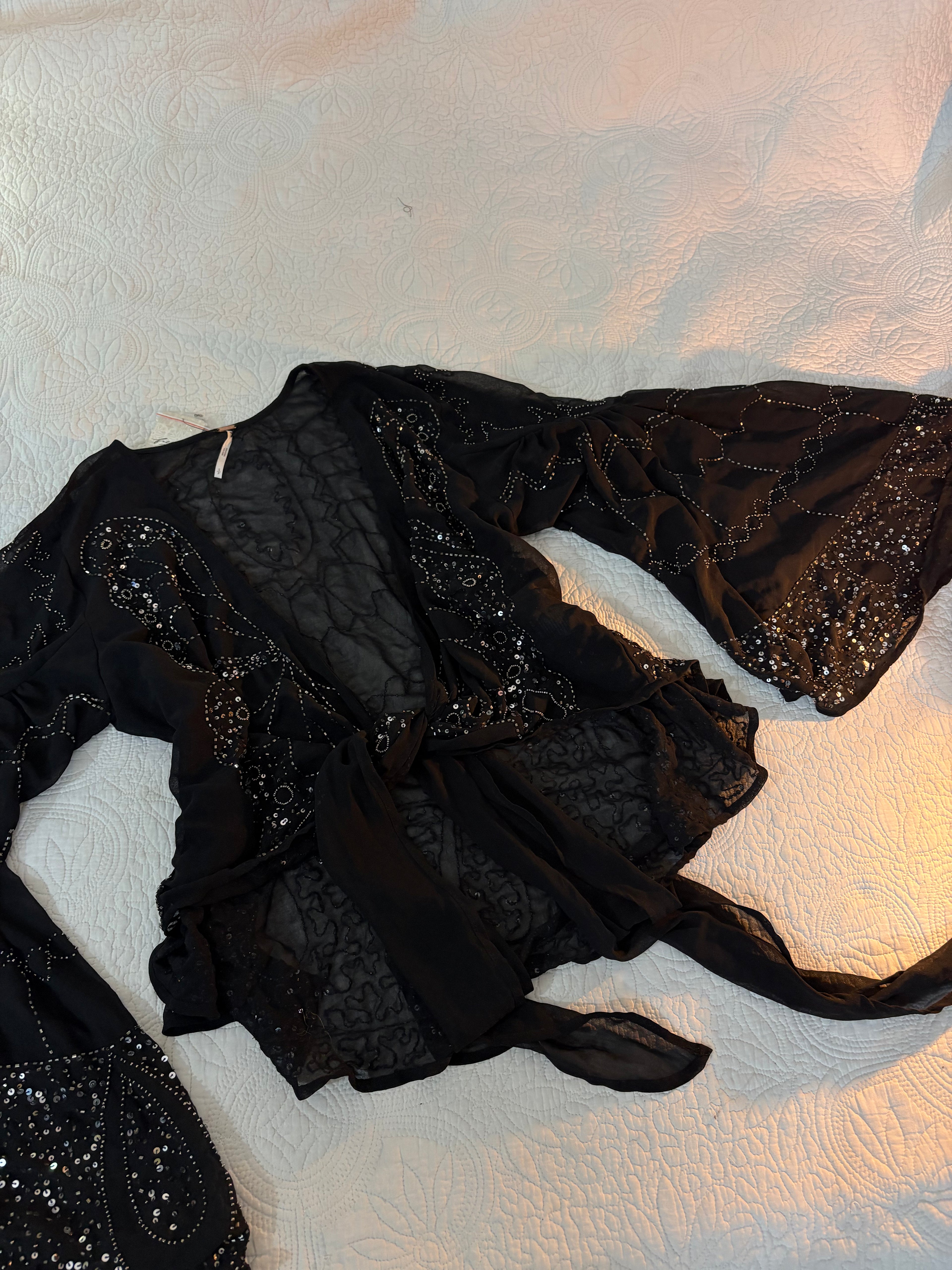 Free people beaded jacket S