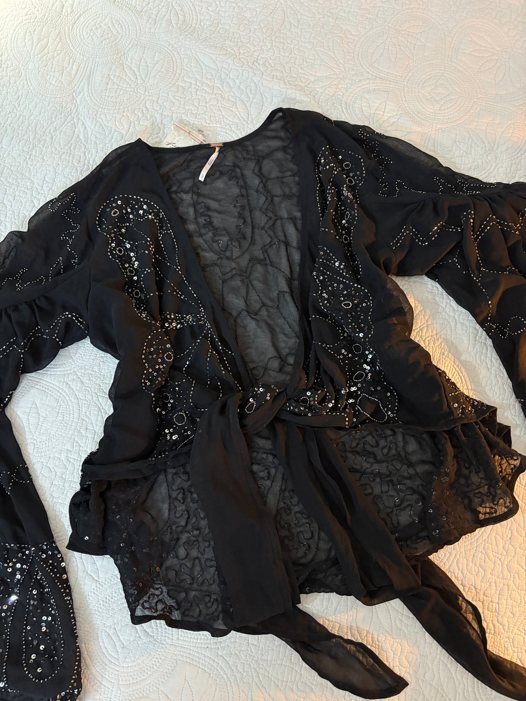 Free people beaded jacket S