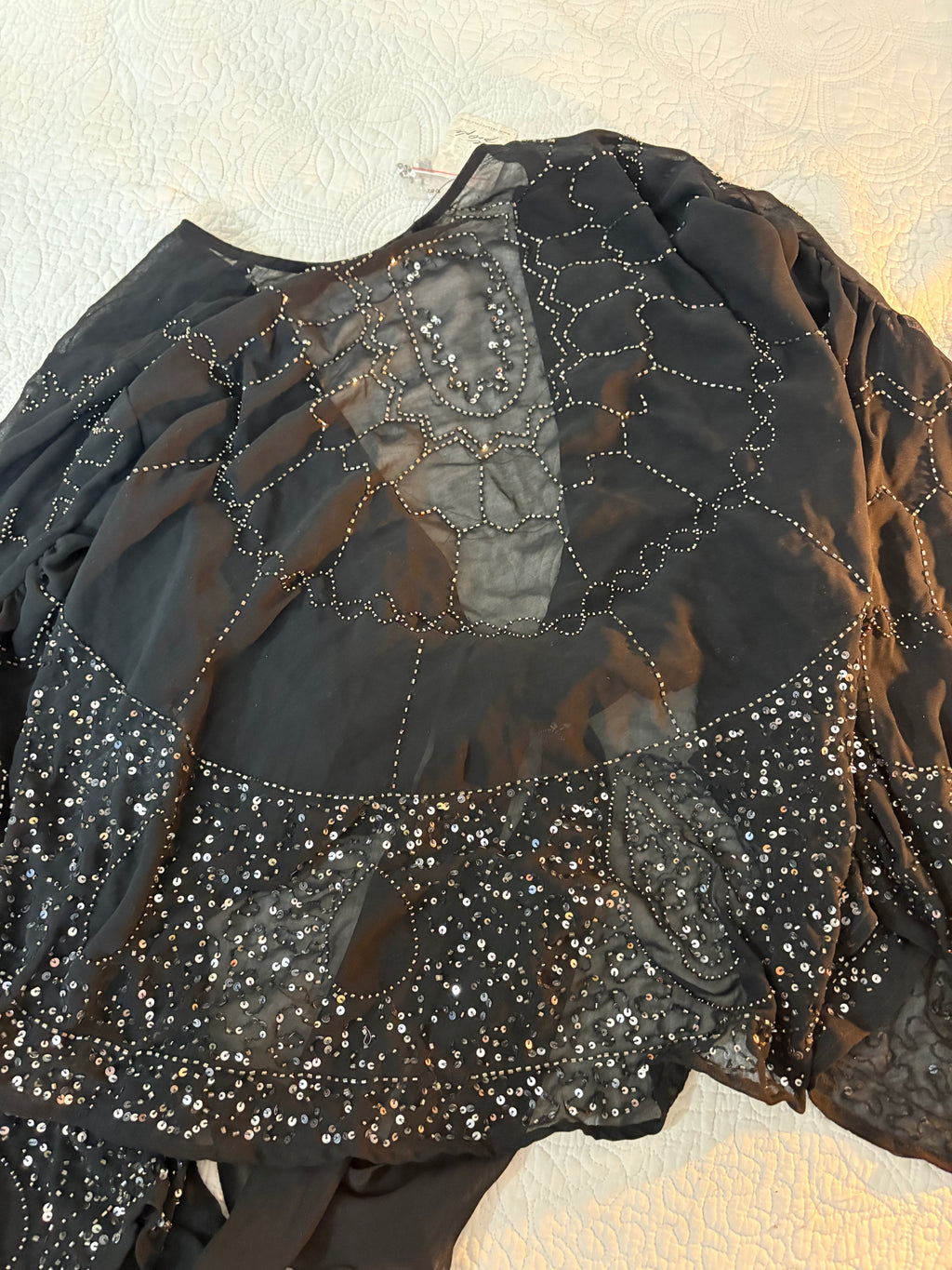Free people beaded jacket S