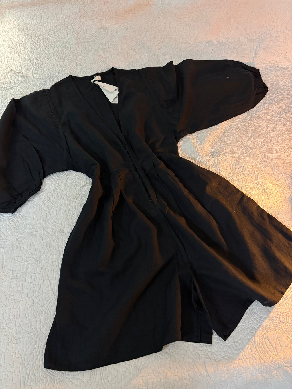 Mari+Fatou cotton linen playsuit