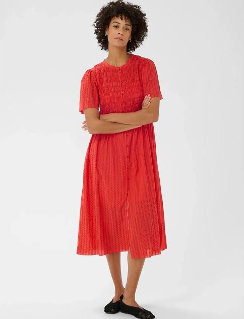 PART TWO AnellaPW Dress WITH SLIP LINING