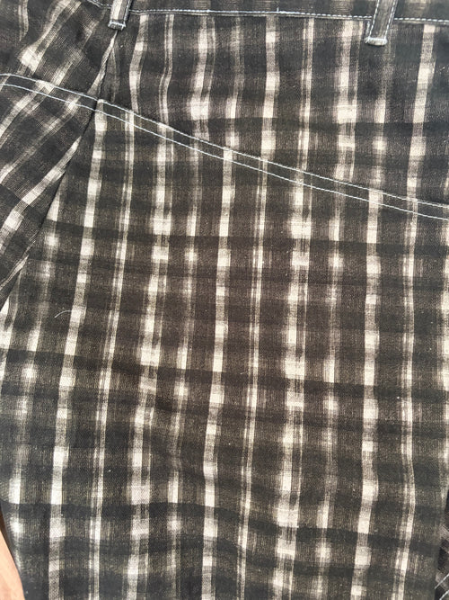 BASIC PLEASURE MODE JORTS CHECKED 32"