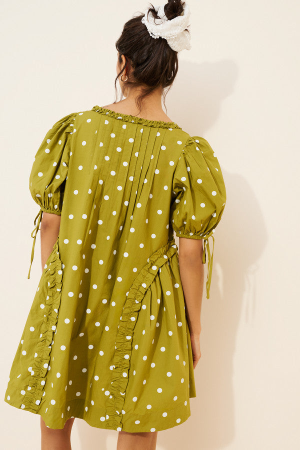 Damson Madder  Meri Mini Swing Dress