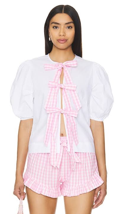 Damson Madder Paddy Night Blouse UK 6